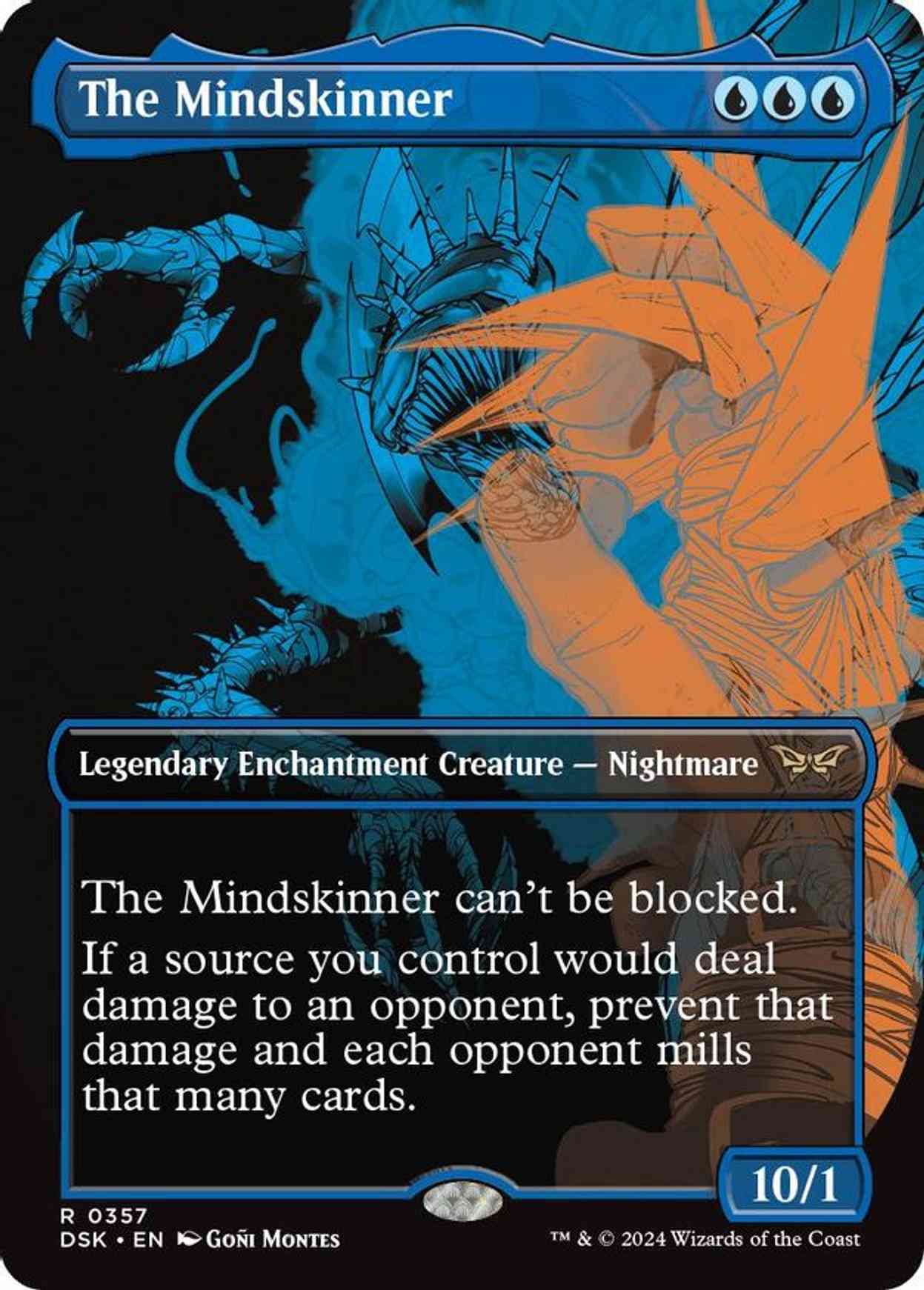 The Mindskinner (Showcase) magic card front