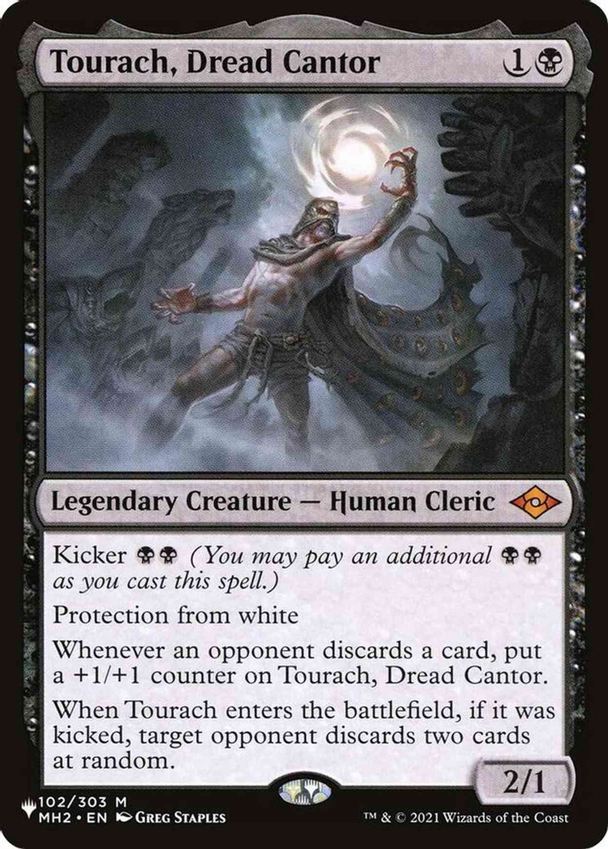 Tourach, Dread Cantor magic card front