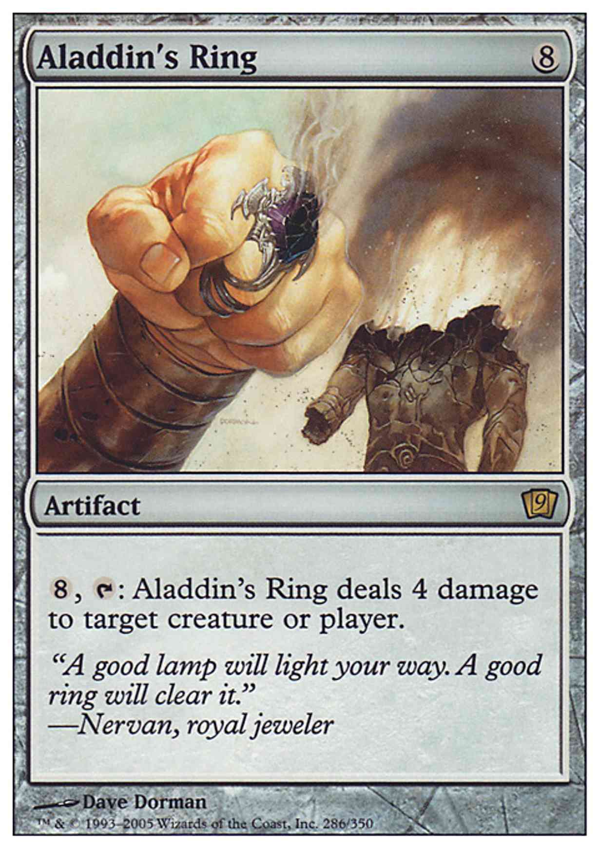 Aladdin's Ring magic card front