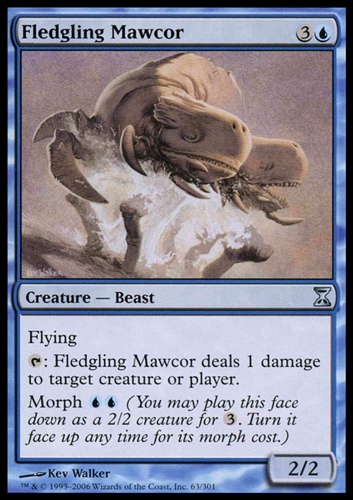 Fledgling Mawcor magic card front