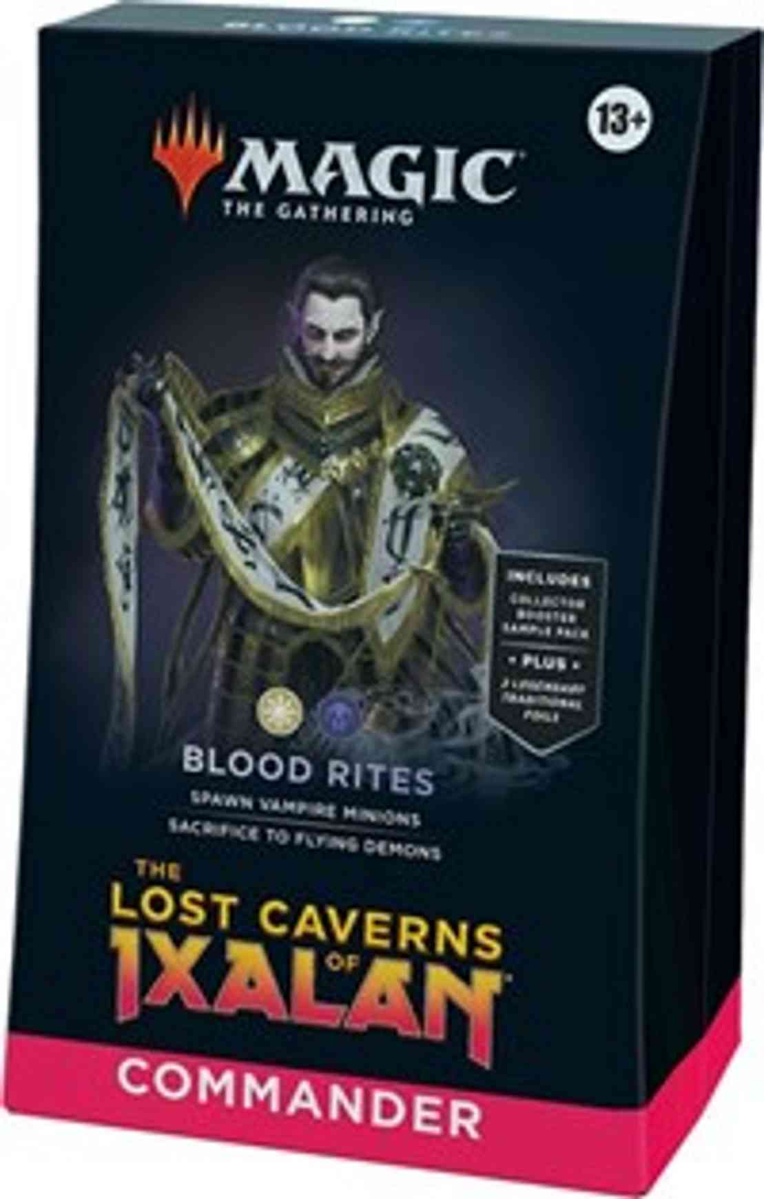 The Lost Caverns of Ixalan Commander Deck - Blood Rites magic card front