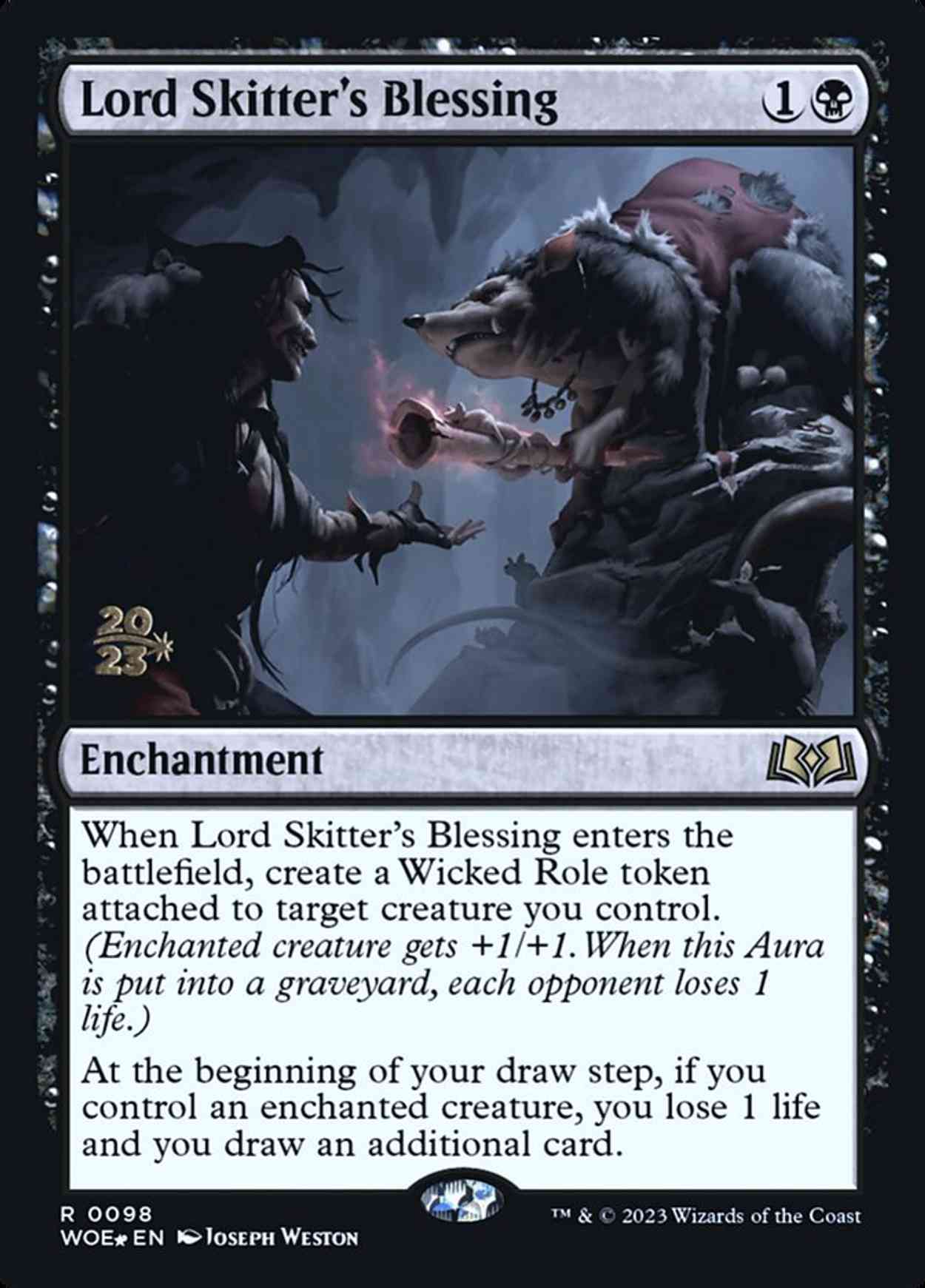 Lord Skitter's Blessing magic card front