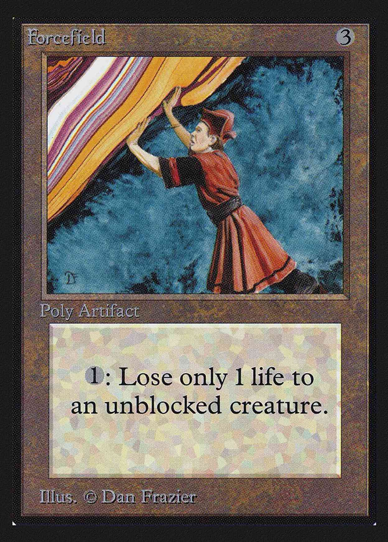Forcefield (CE) magic card front