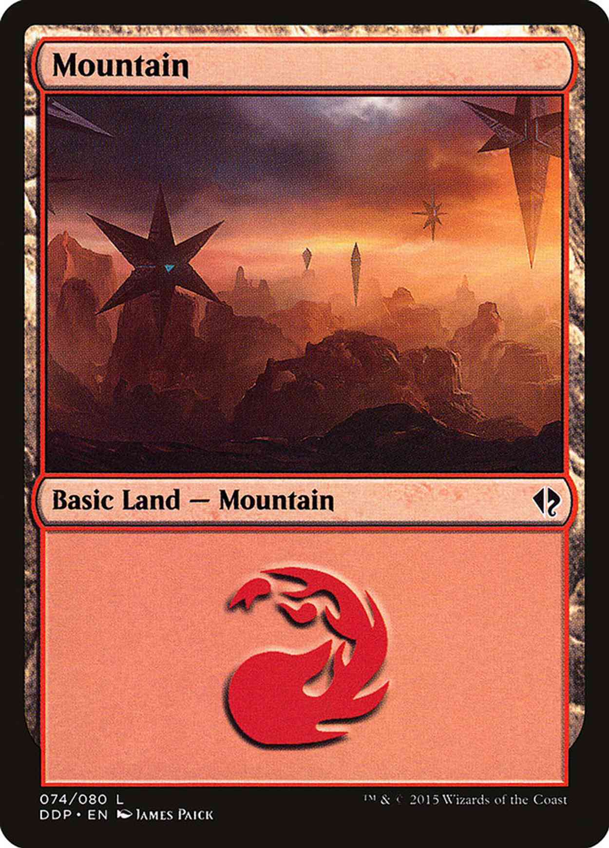 Mountain (74) magic card front