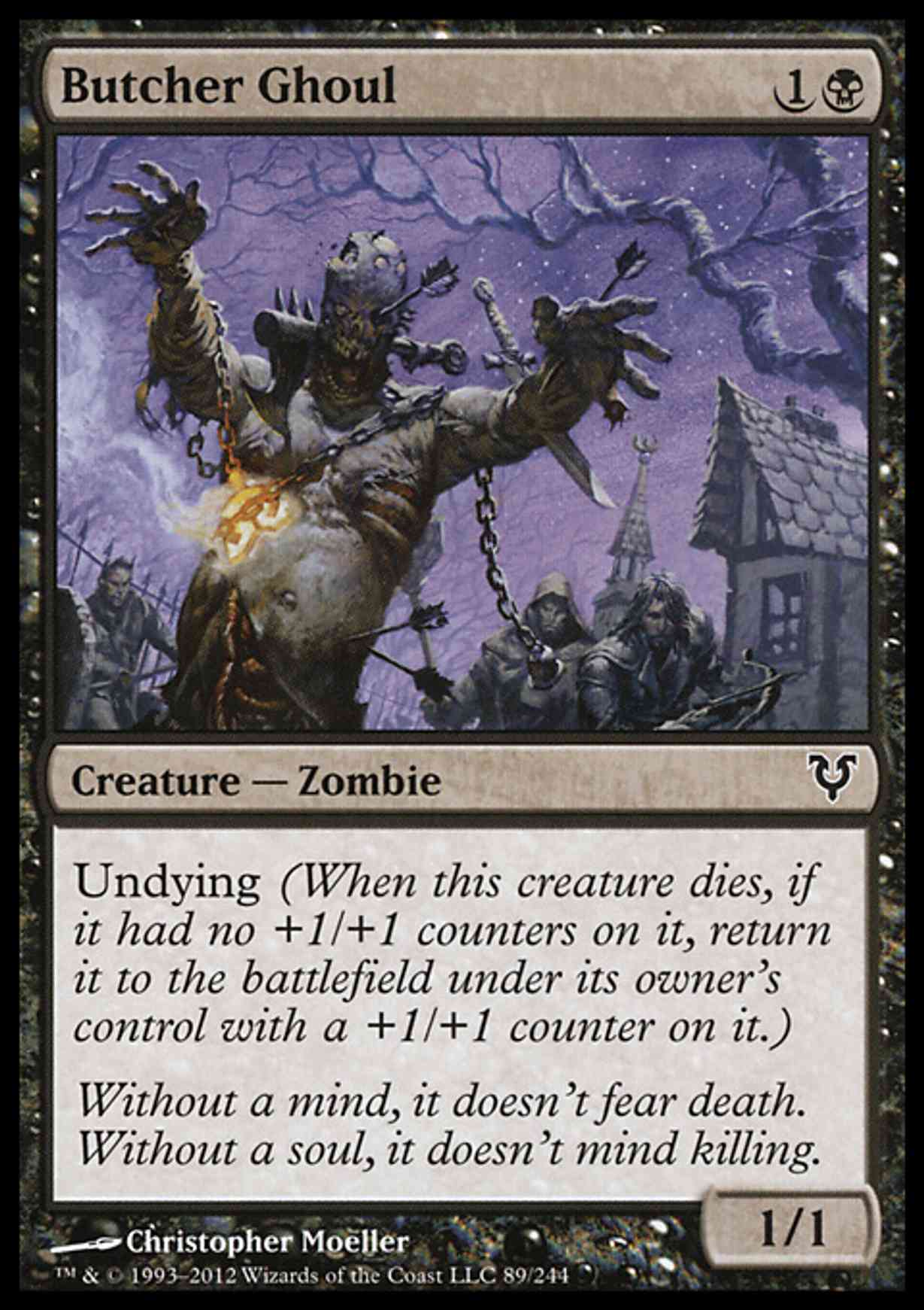 Butcher Ghoul magic card front