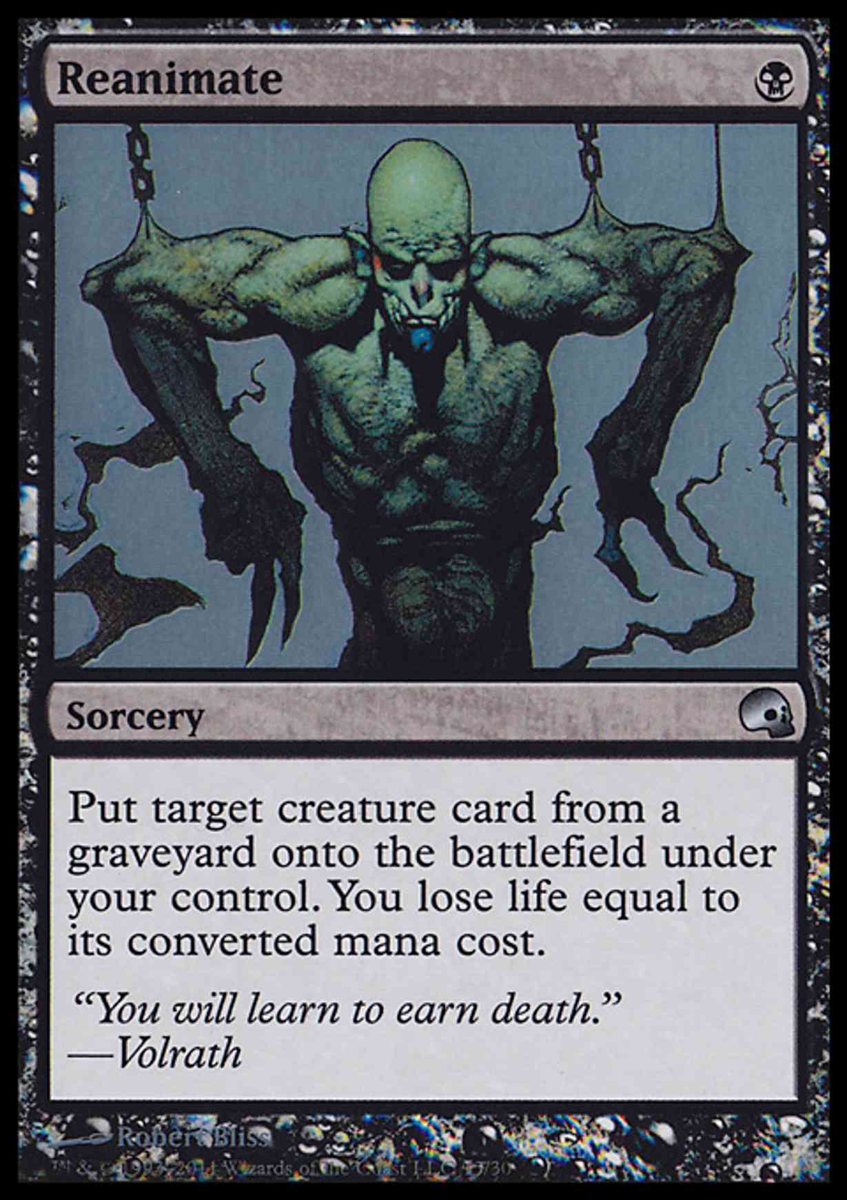 Reanimate Price from mtg Premium Deck Series Graveborn