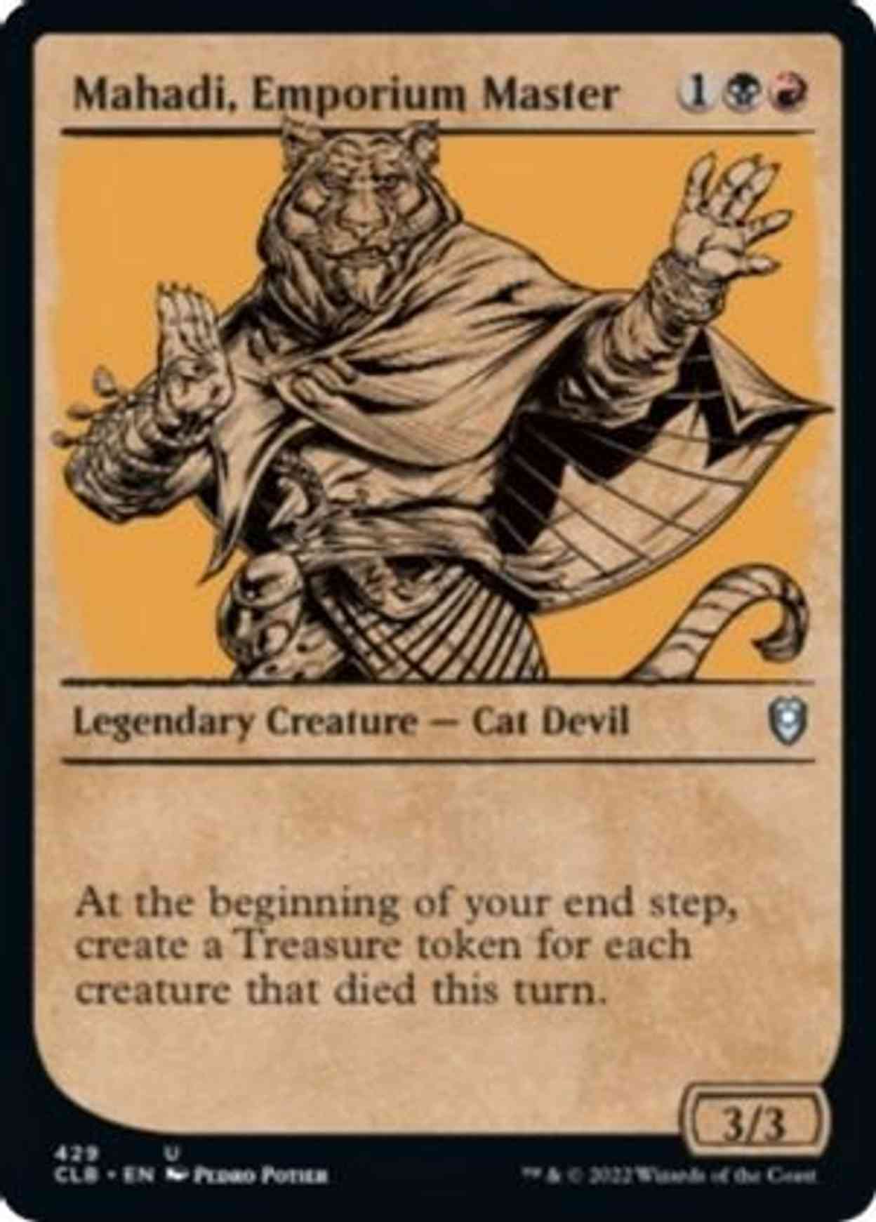 Mahadi, Emporium Master (Showcase) magic card front