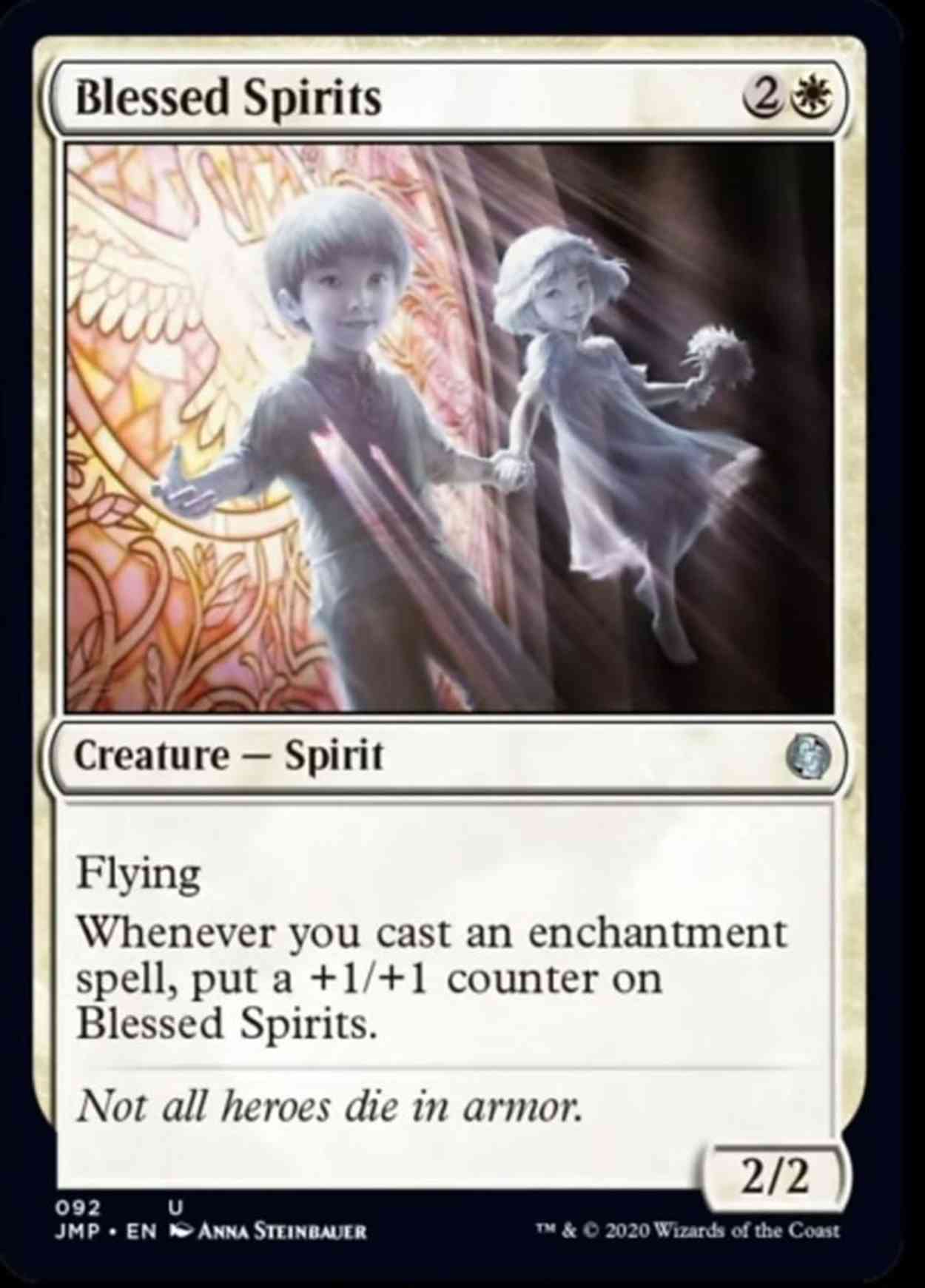 Blessed Spirits magic card front