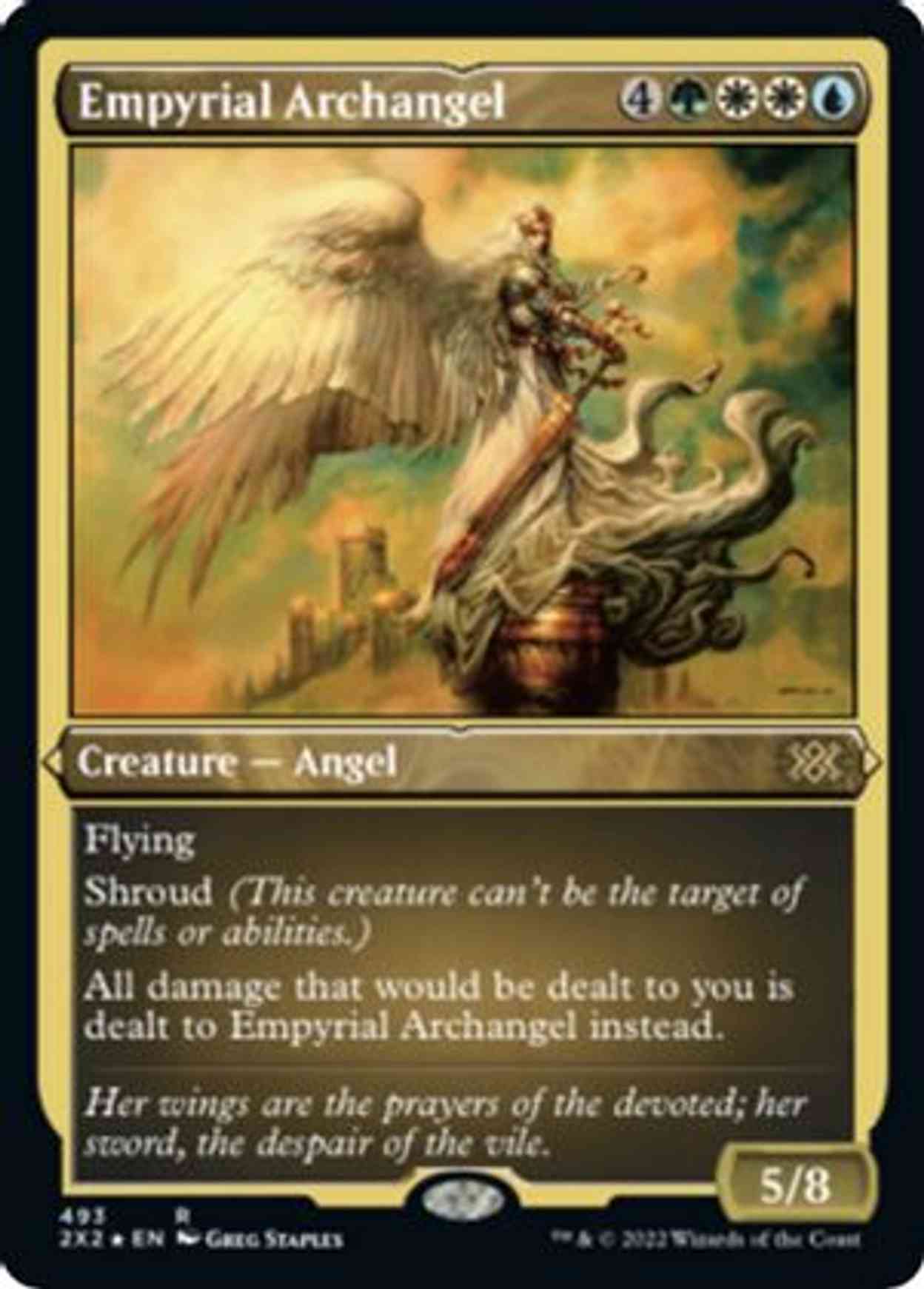 Empyrial Archangel (Foil Etched) magic card front