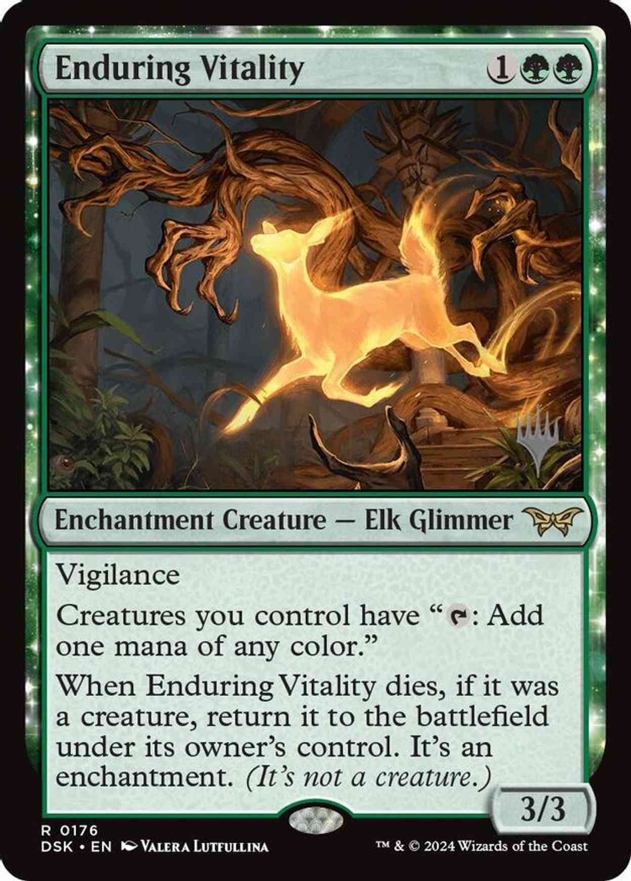 Enduring Vitality magic card front