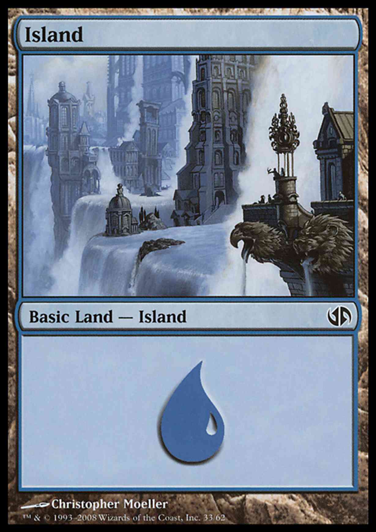 Island (33)  magic card front