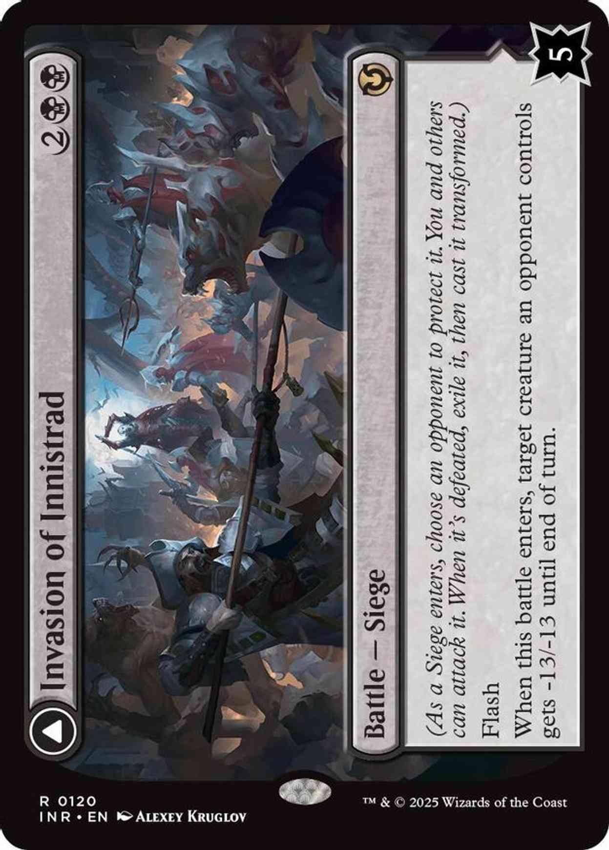 Invasion of Innistrad // Deluge of the Dead magic card front