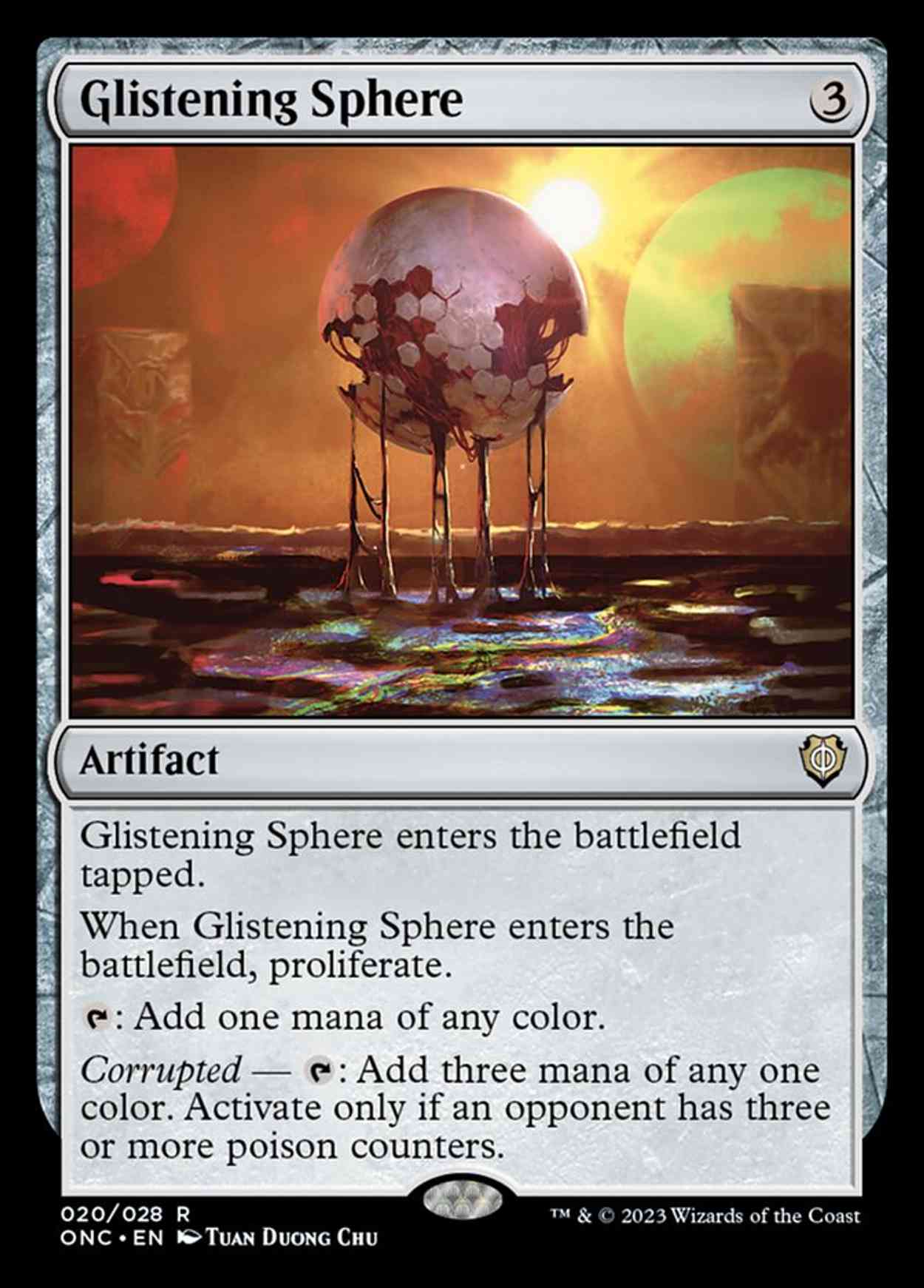 Glistening Sphere magic card front