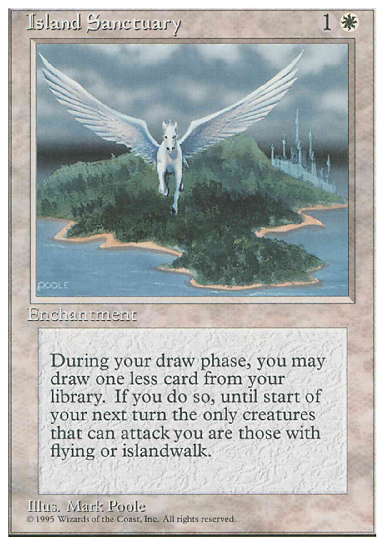 Island Sanctuary magic card front