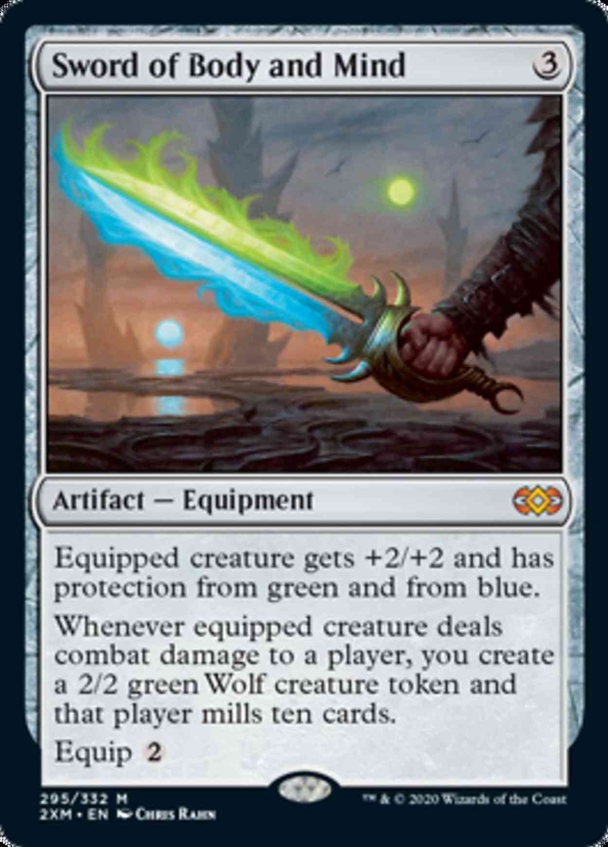 Sword of Body and Mind magic card front