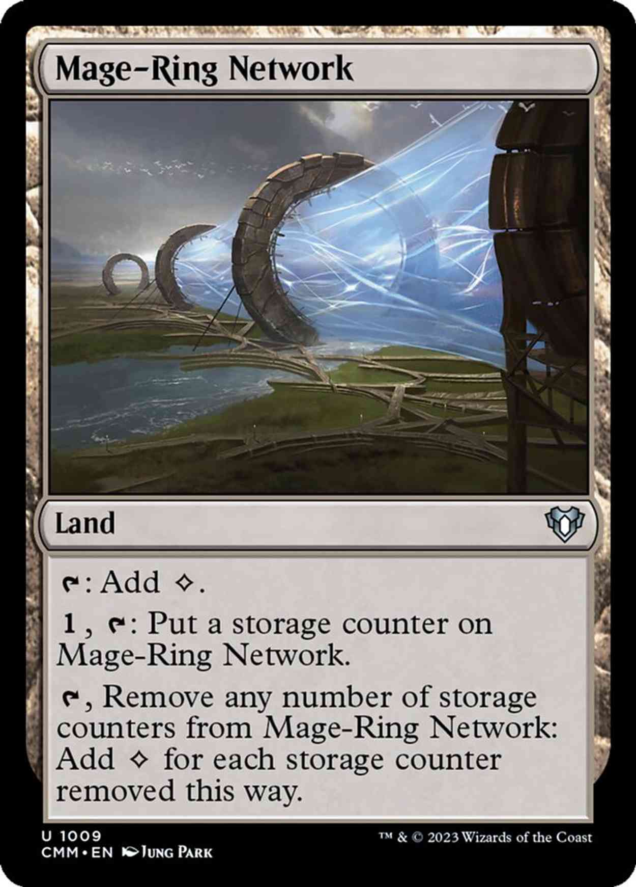 Mage-Ring Network magic card front