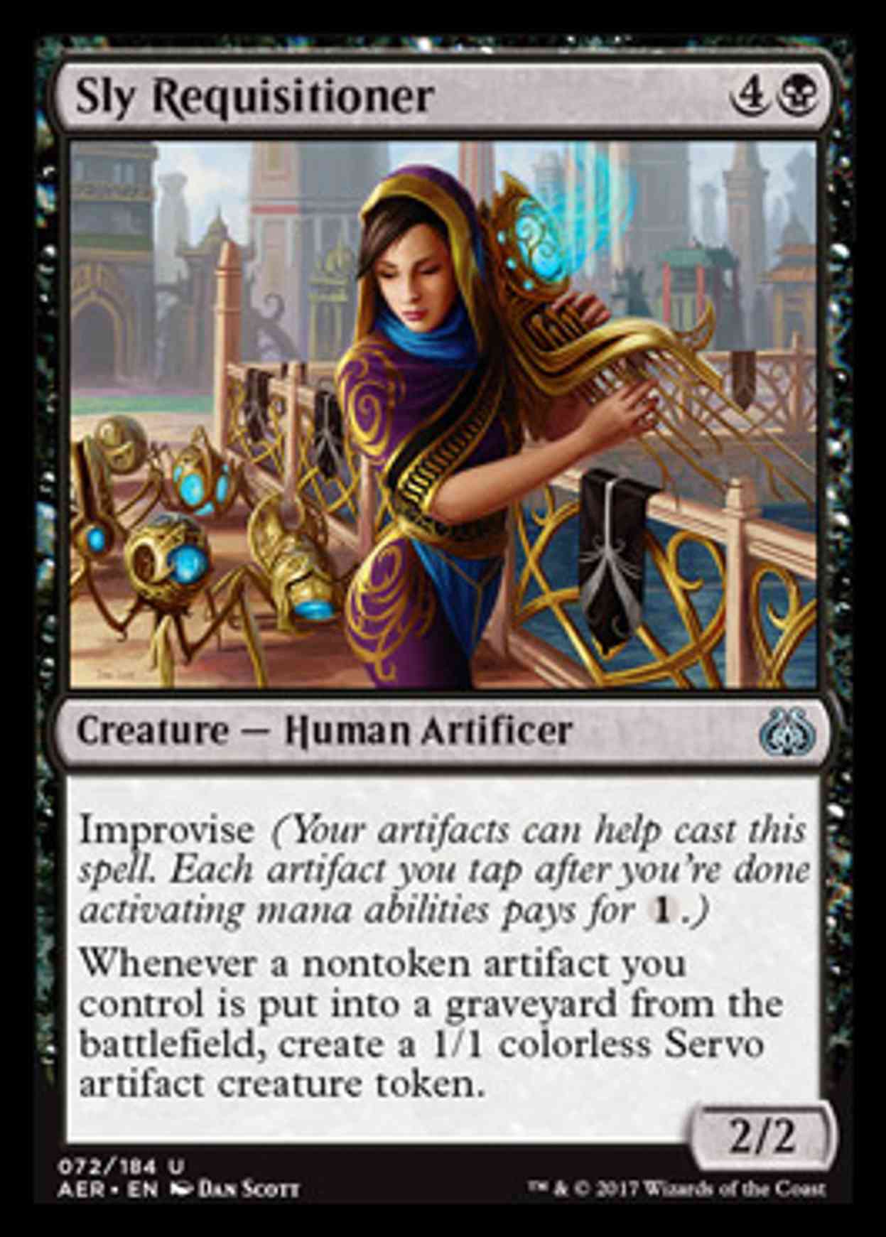 Sly Requisitioner magic card front