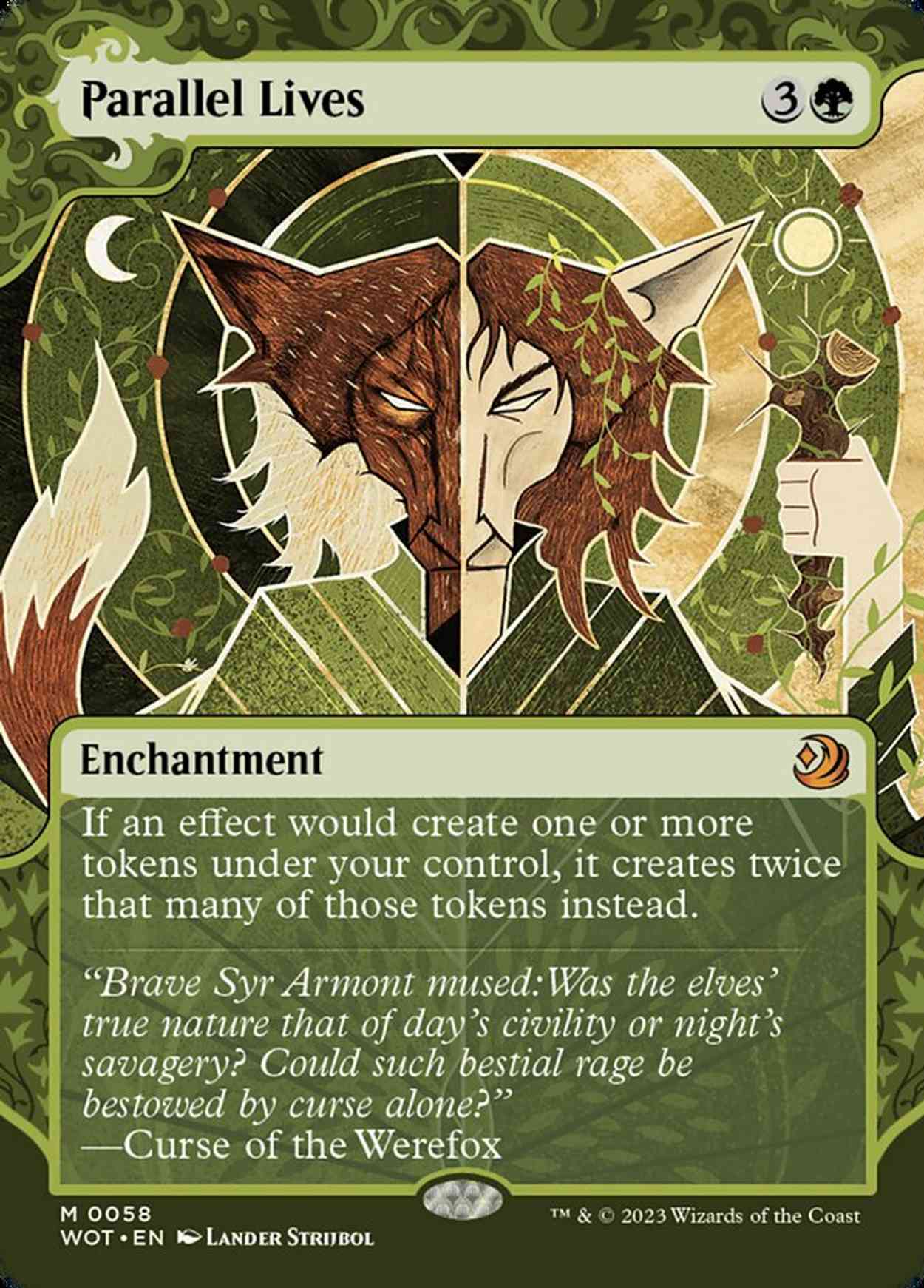 Parallel Lives magic card front