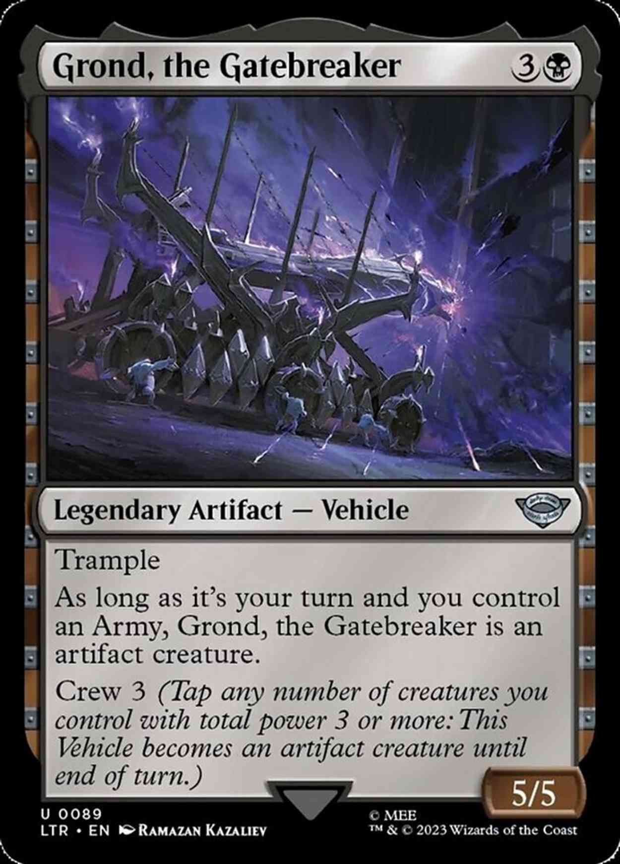 Grond, the Gatebreaker magic card front