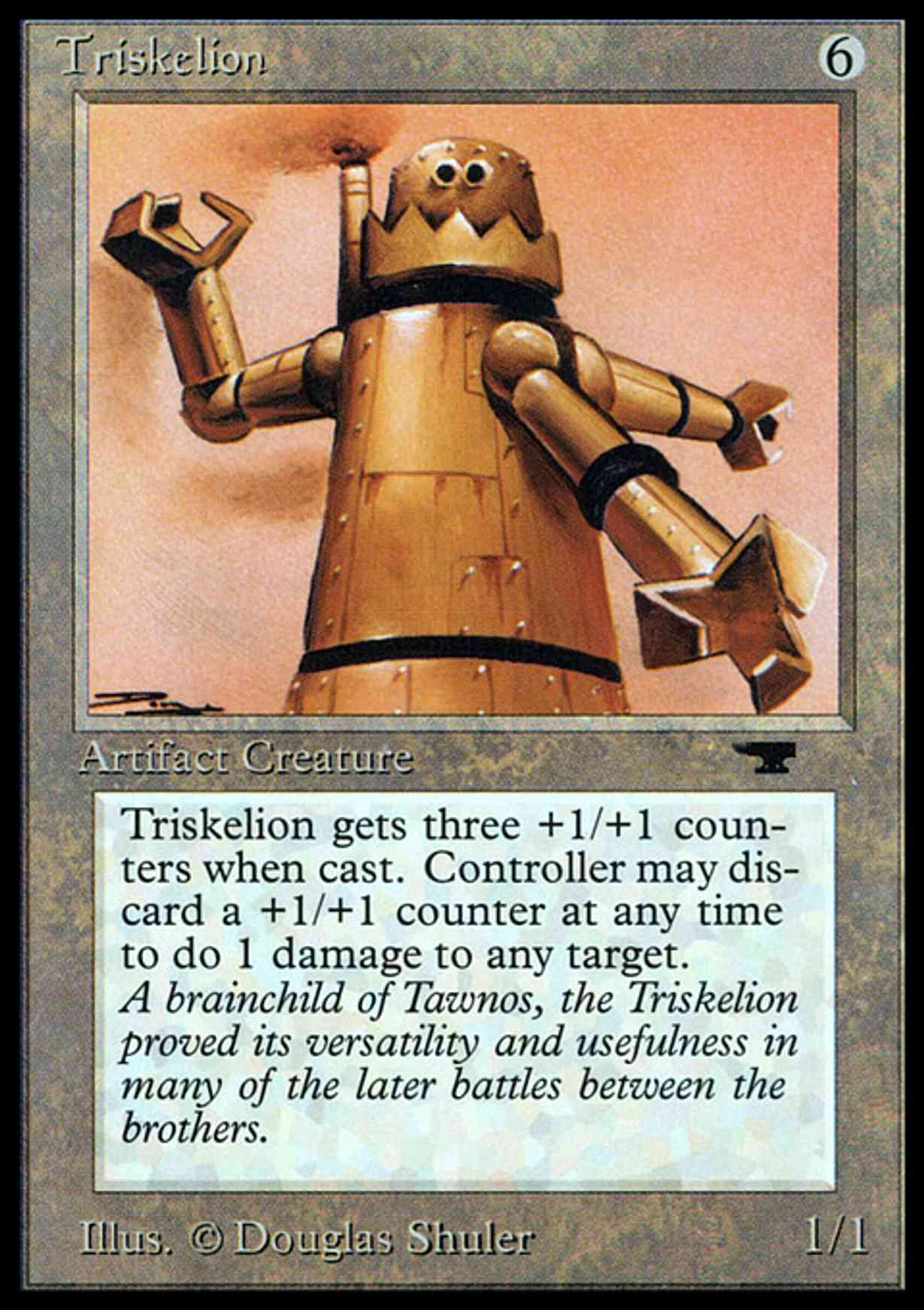 Triskelion magic card front