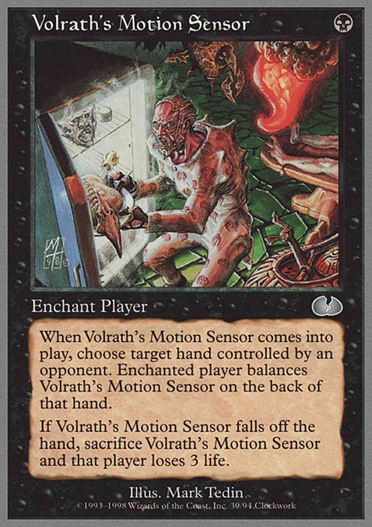 Volrath's Motion Sensor magic card front