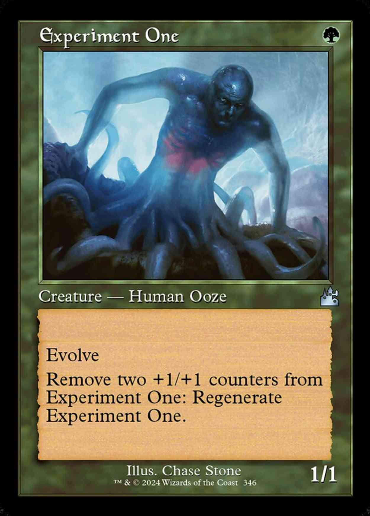 Experiment One (Retro Frame) magic card front