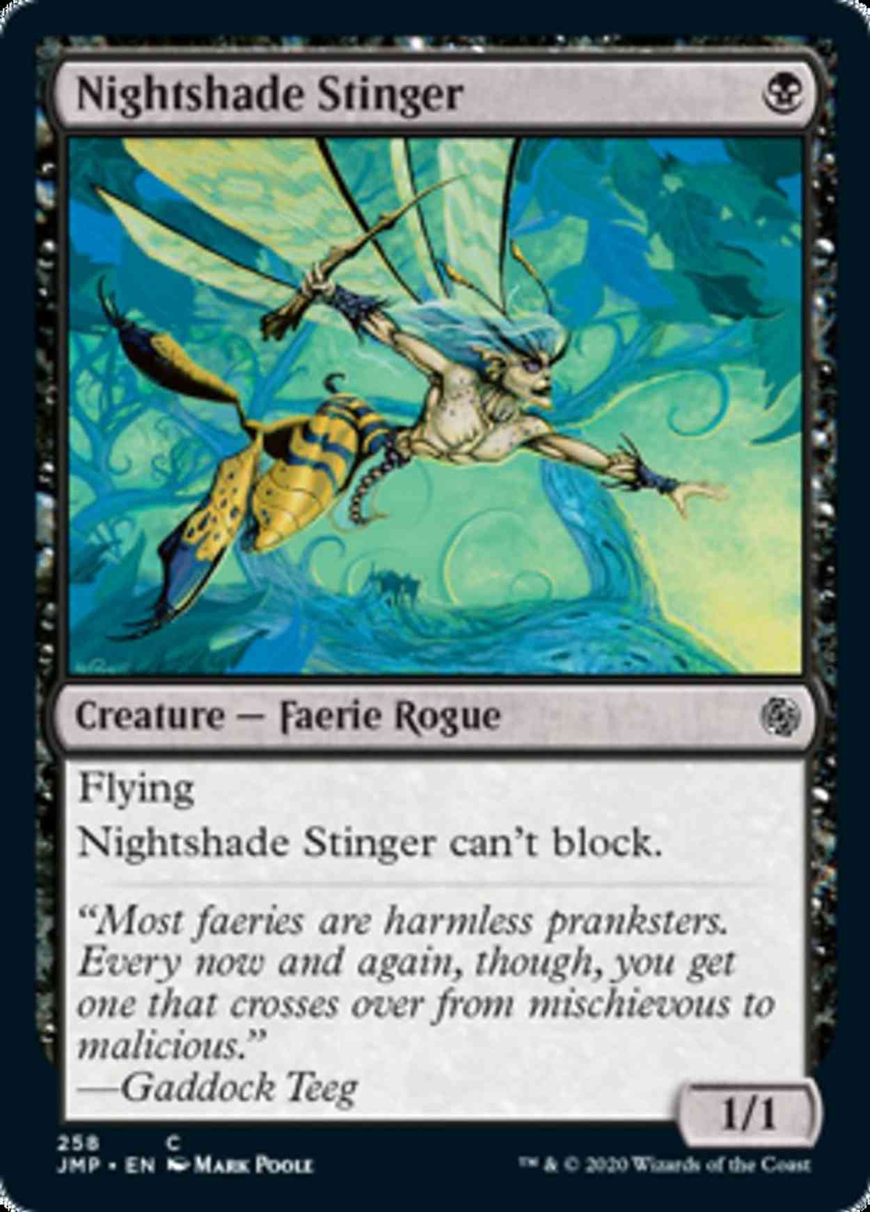 Nightshade Stinger magic card front