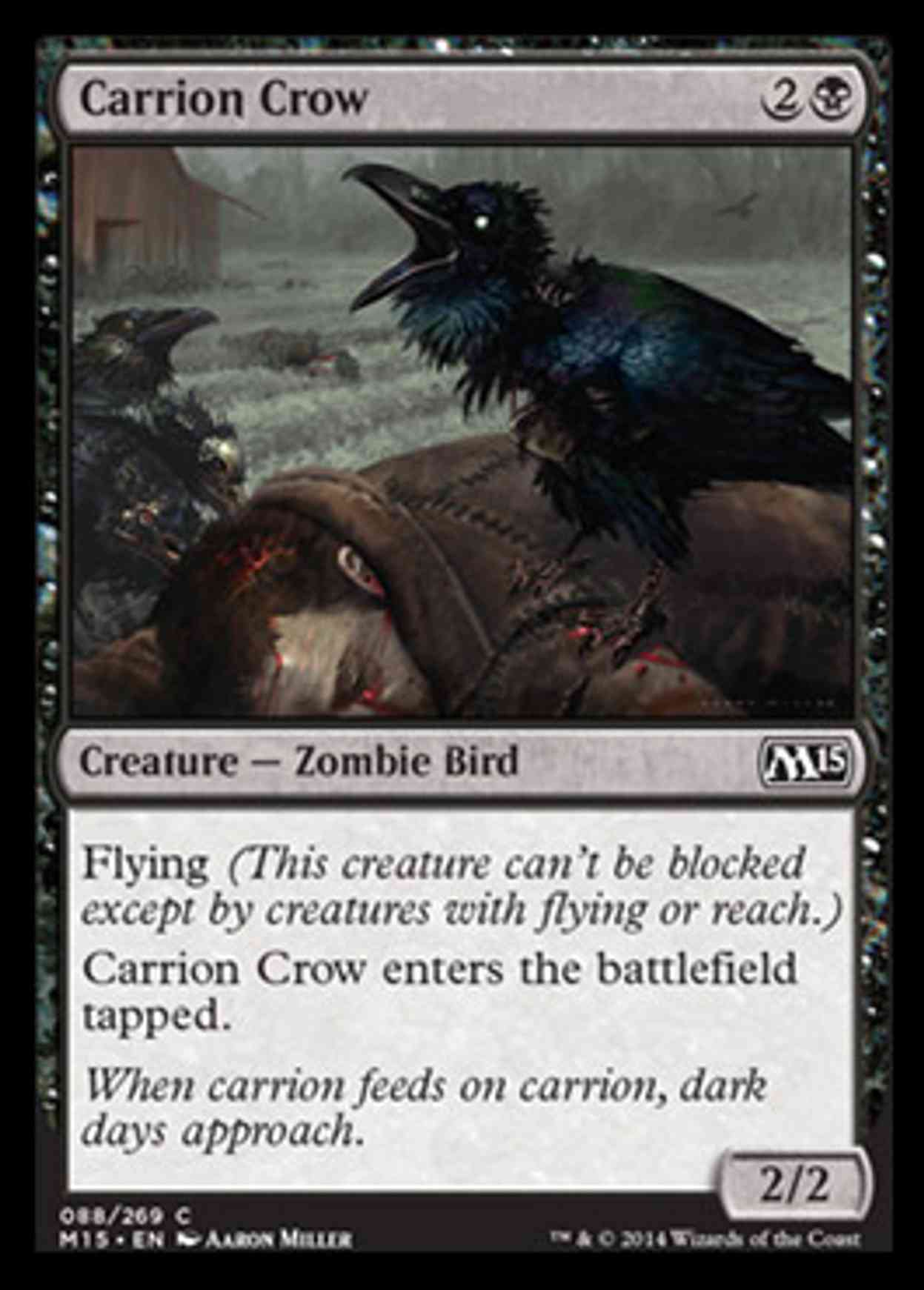 Carrion Crow magic card front