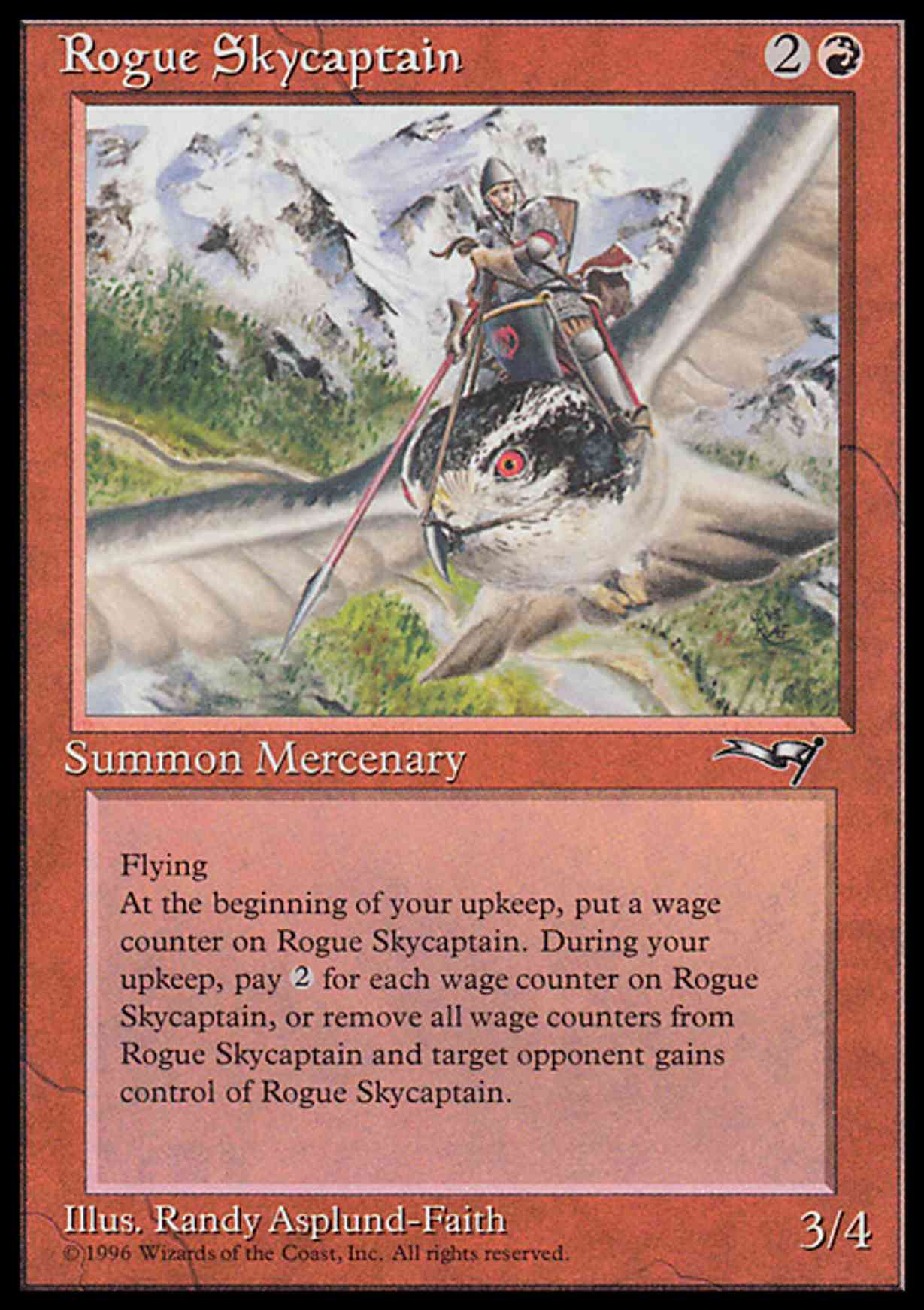 Rogue Skycaptain magic card front