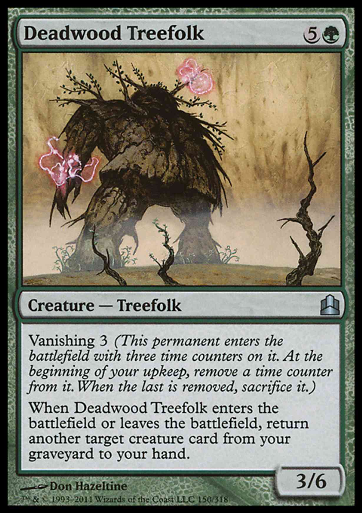 Deadwood Treefolk magic card front