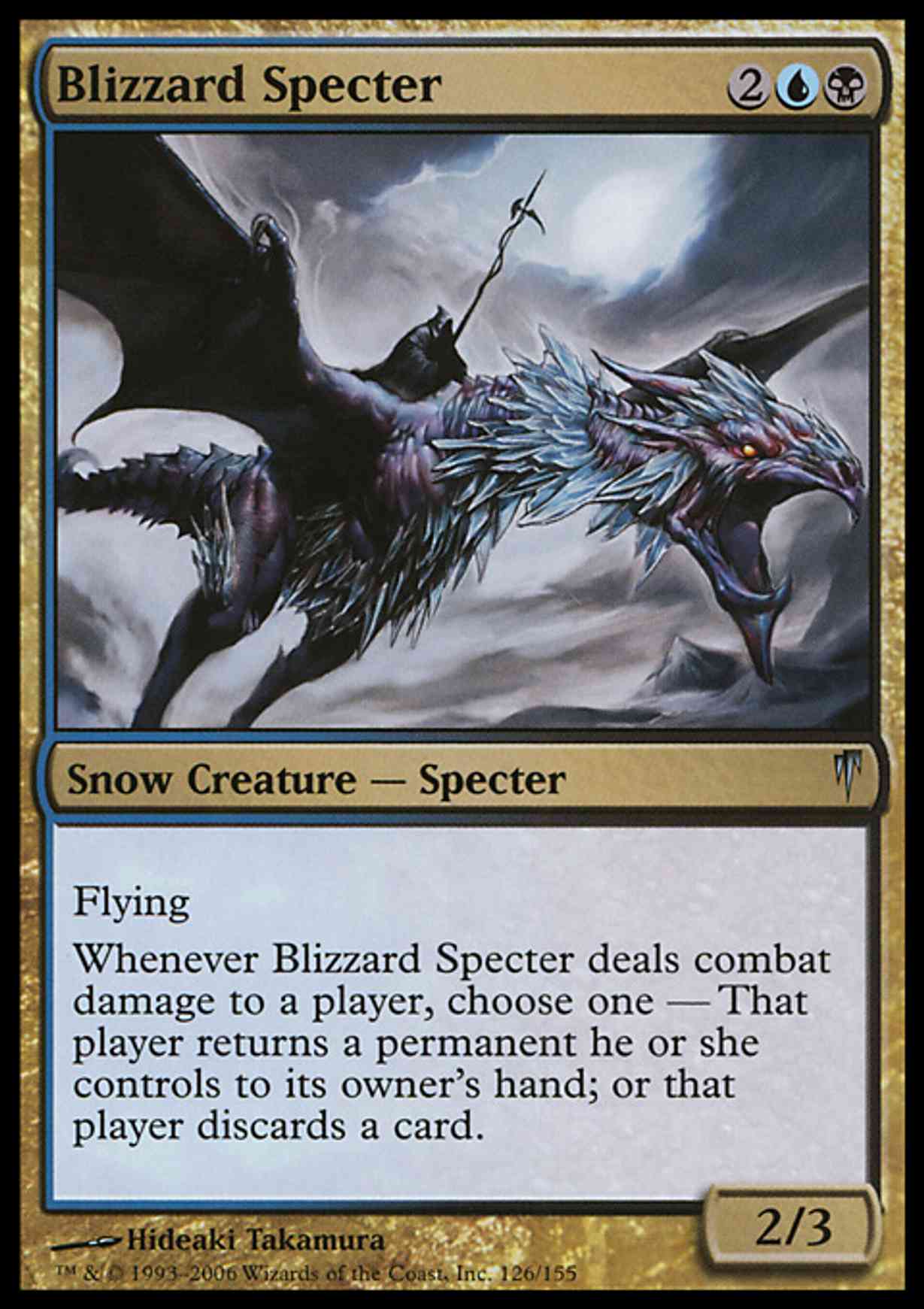 Blizzard Specter magic card front