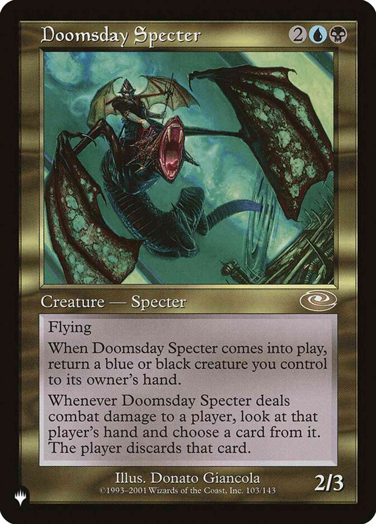 Doomsday Specter magic card front
