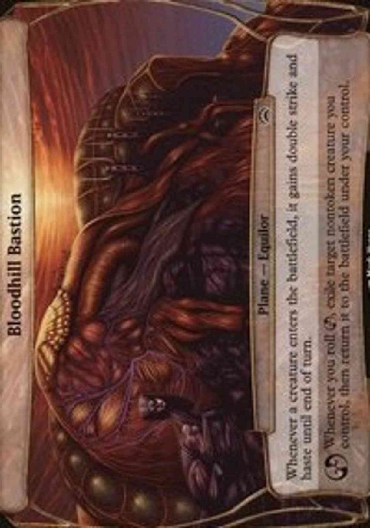 Bloodhill Bastion (Planechase 2012) magic card front