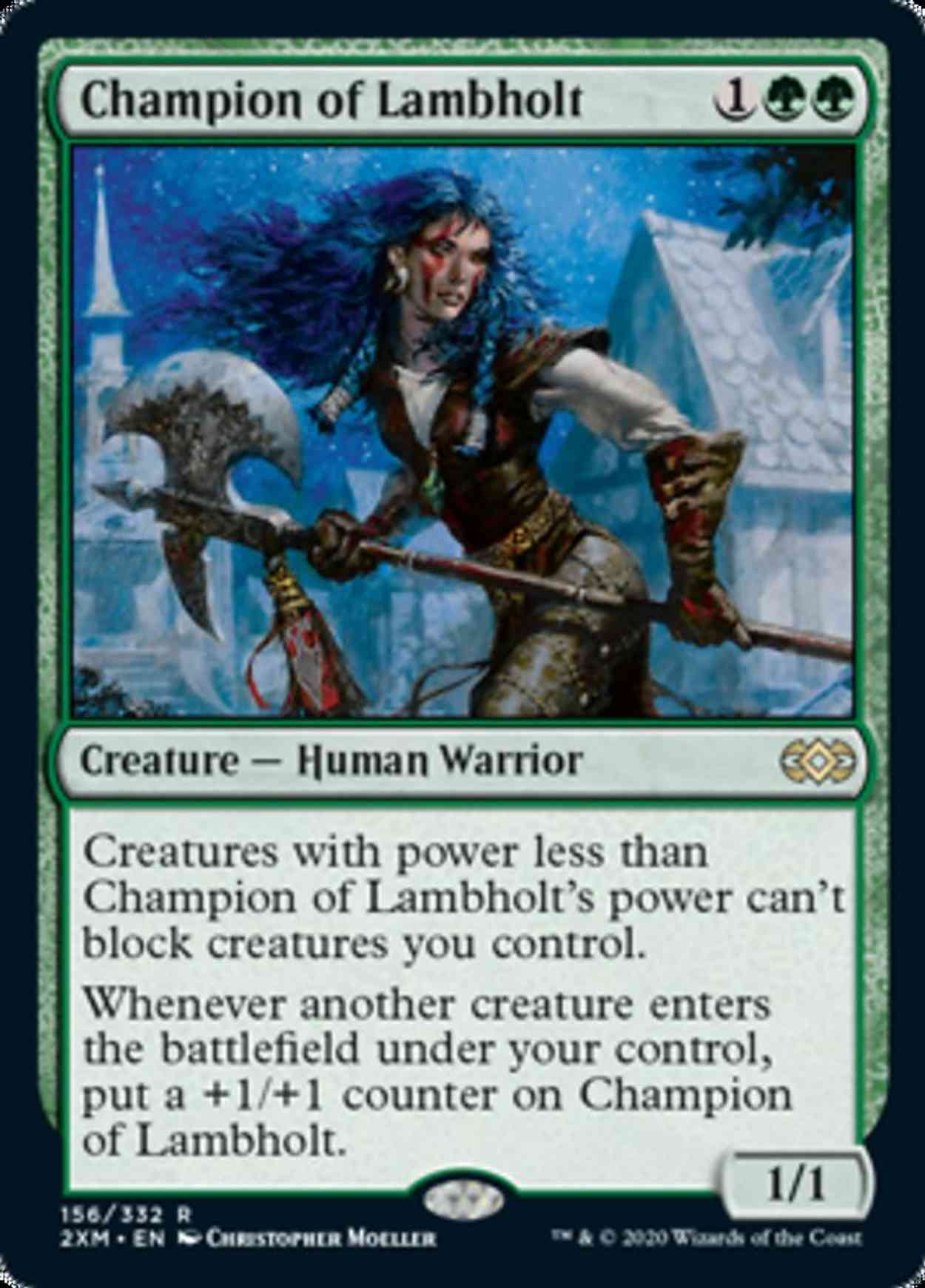 Champion of Lambholt magic card front