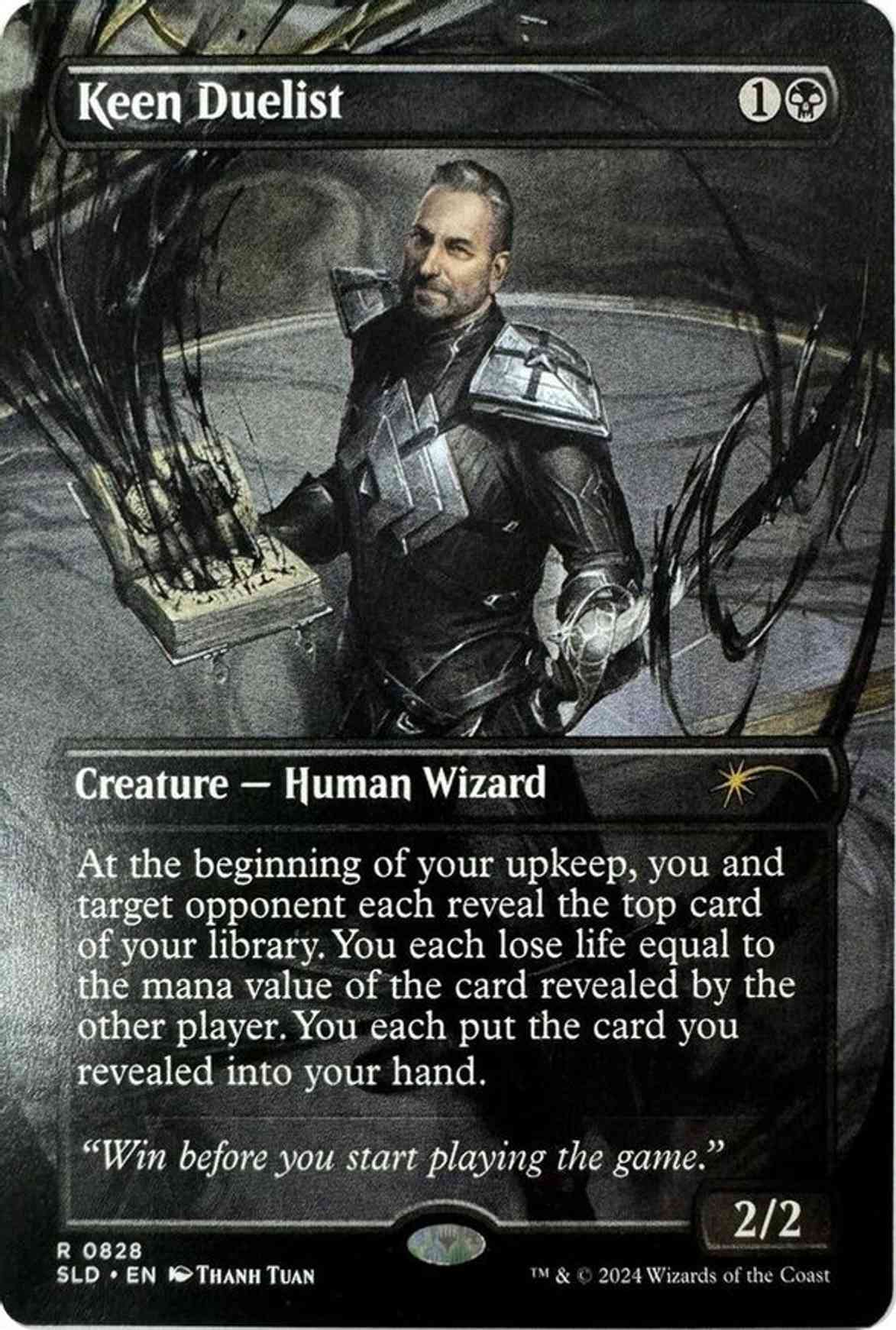 Keen Duelist magic card front