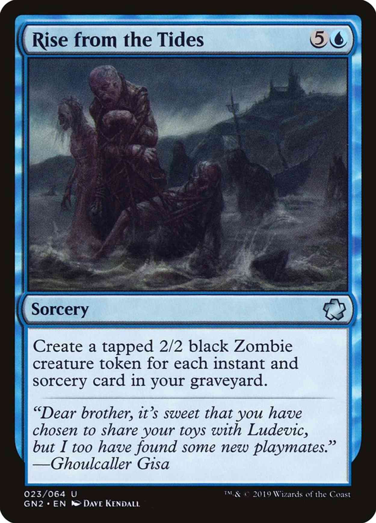 Rise from the Tides magic card front