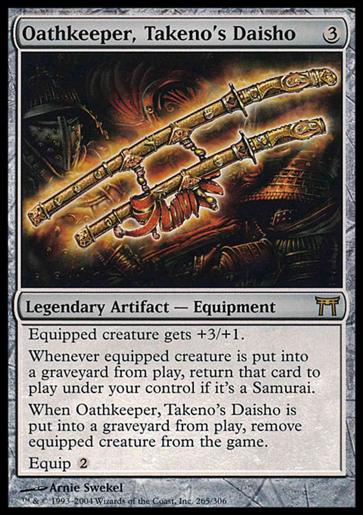 Oathkeeper, Takeno's Daisho magic card front