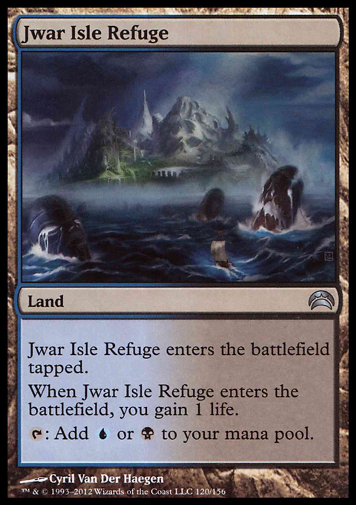 Jwar Isle Refuge magic card front
