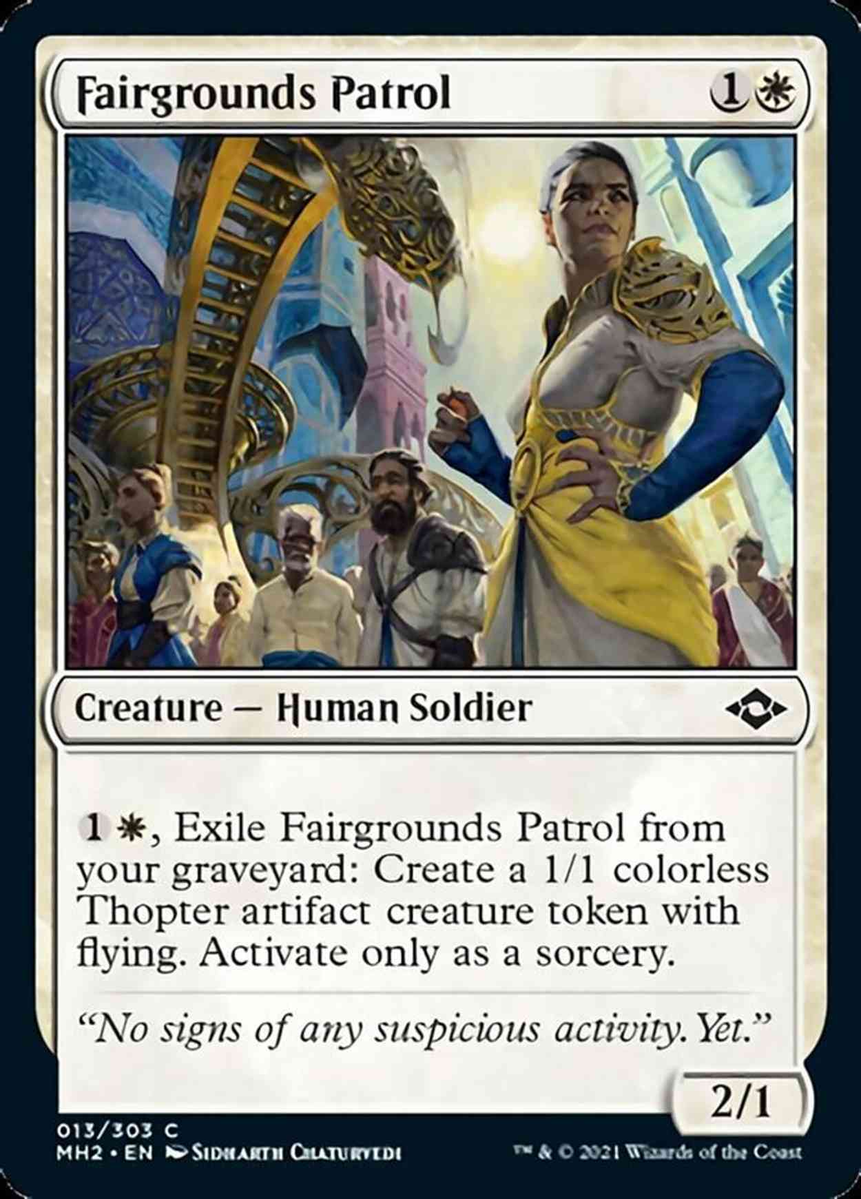 Fairgrounds Patrol magic card front