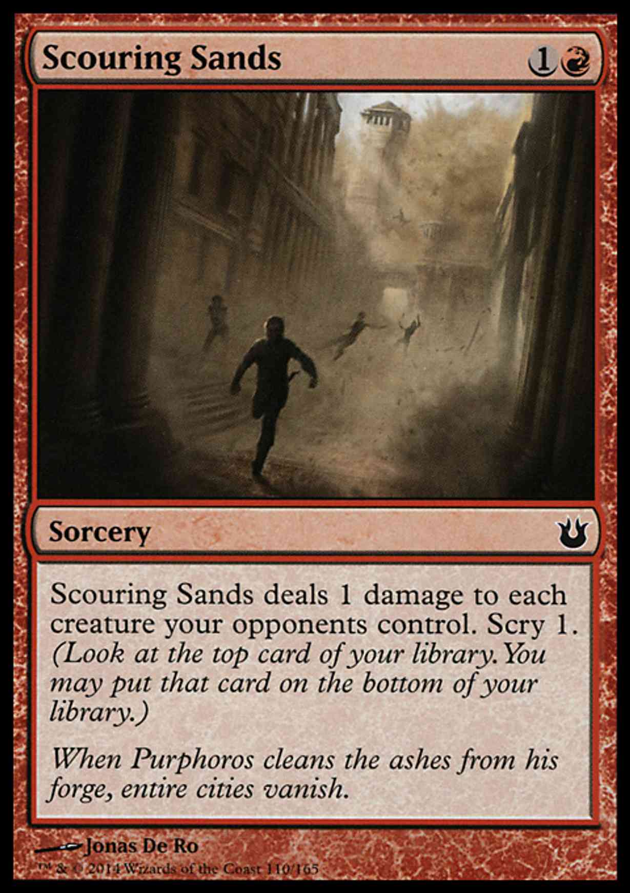Scouring Sands magic card front