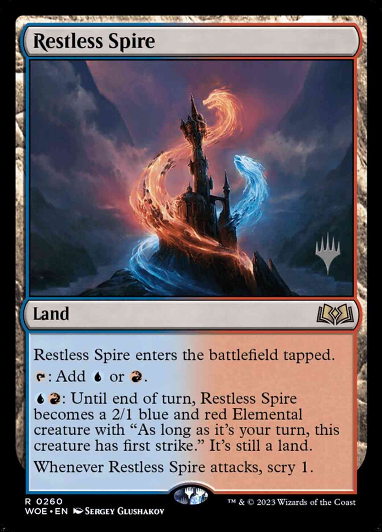 Restless Spire magic card front