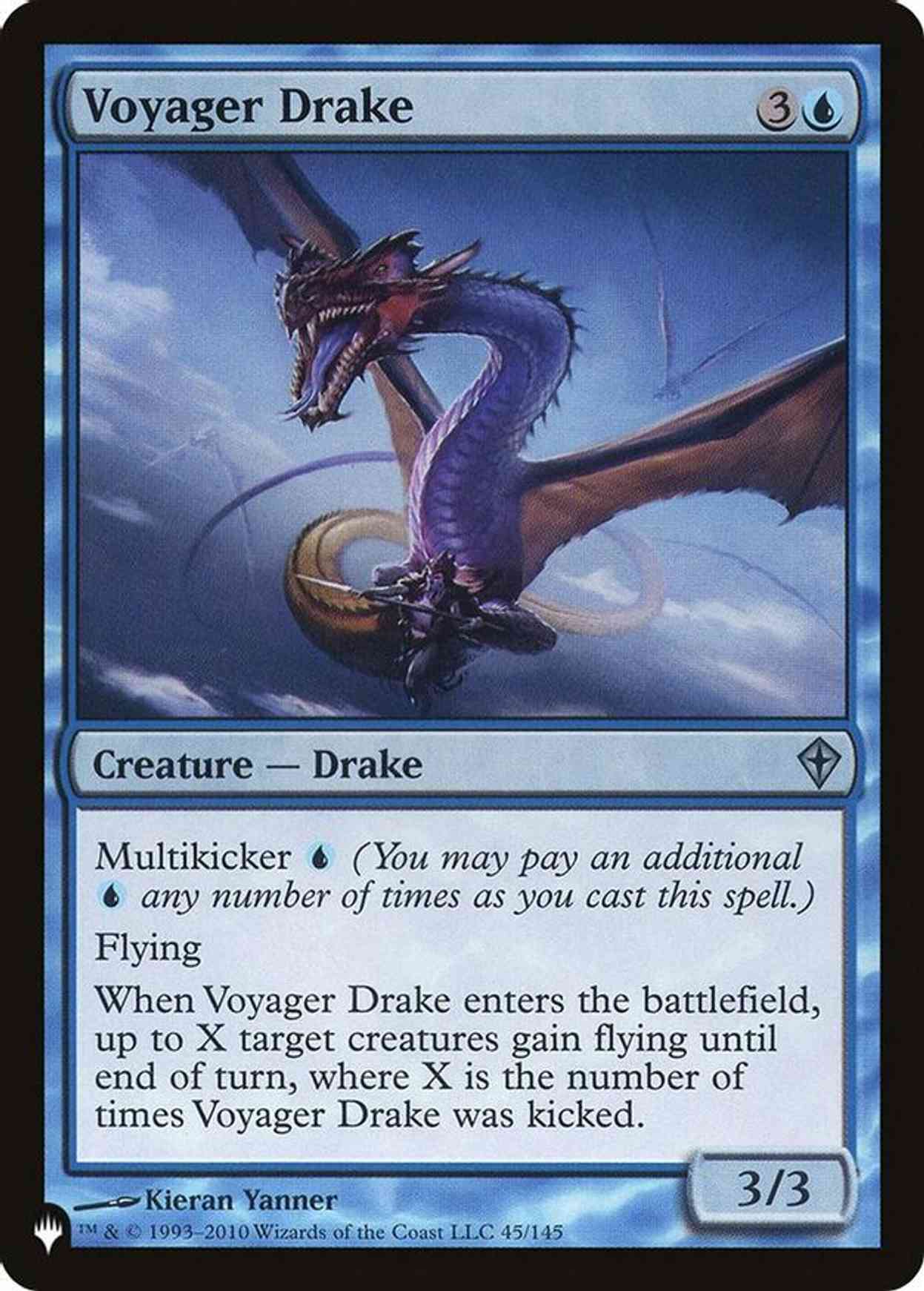 Voyager Drake magic card front
