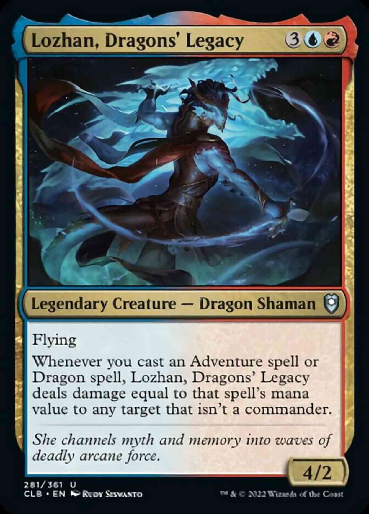 Lozhan, Dragons' Legacy magic card front