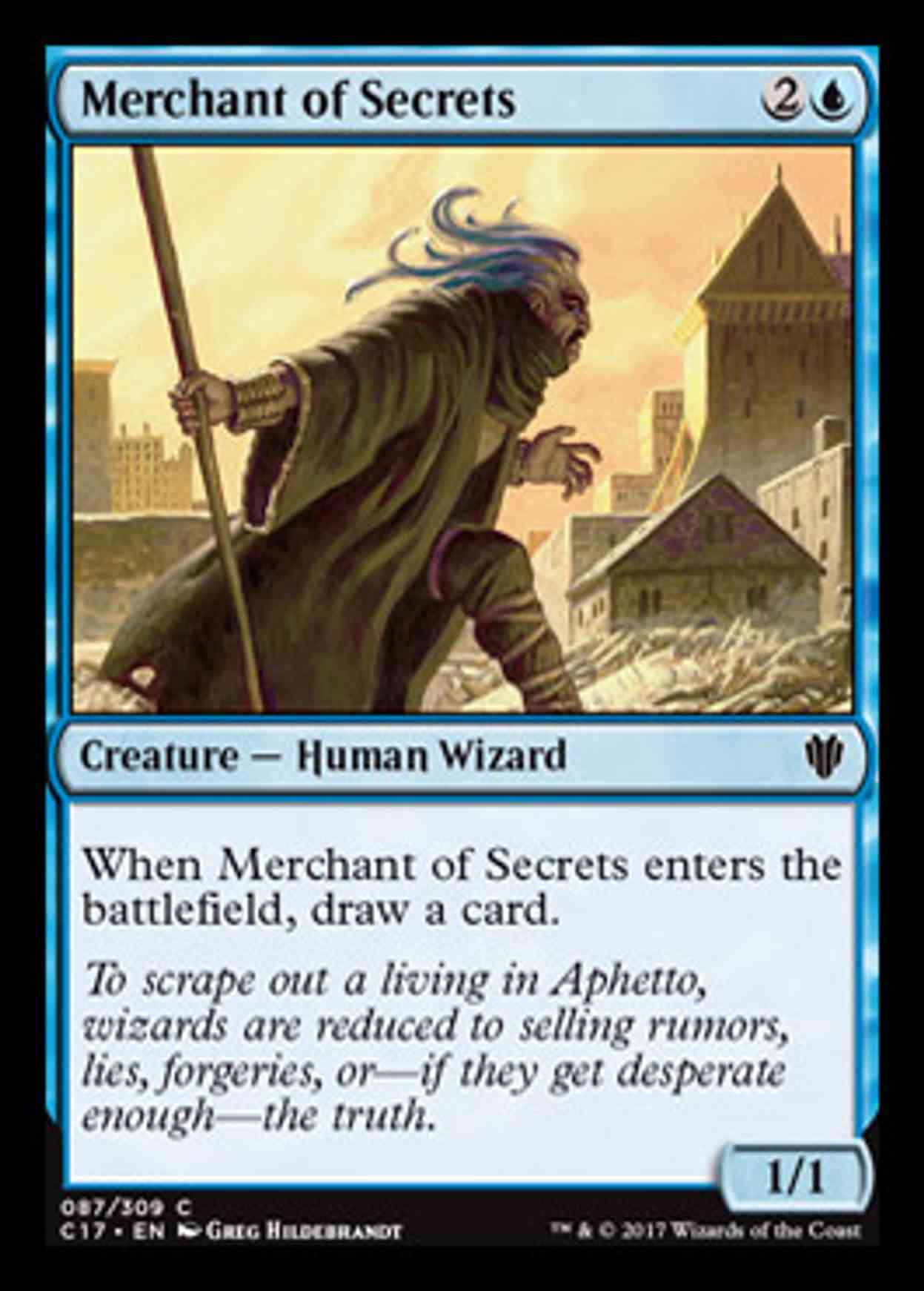 Merchant of Secrets magic card front
