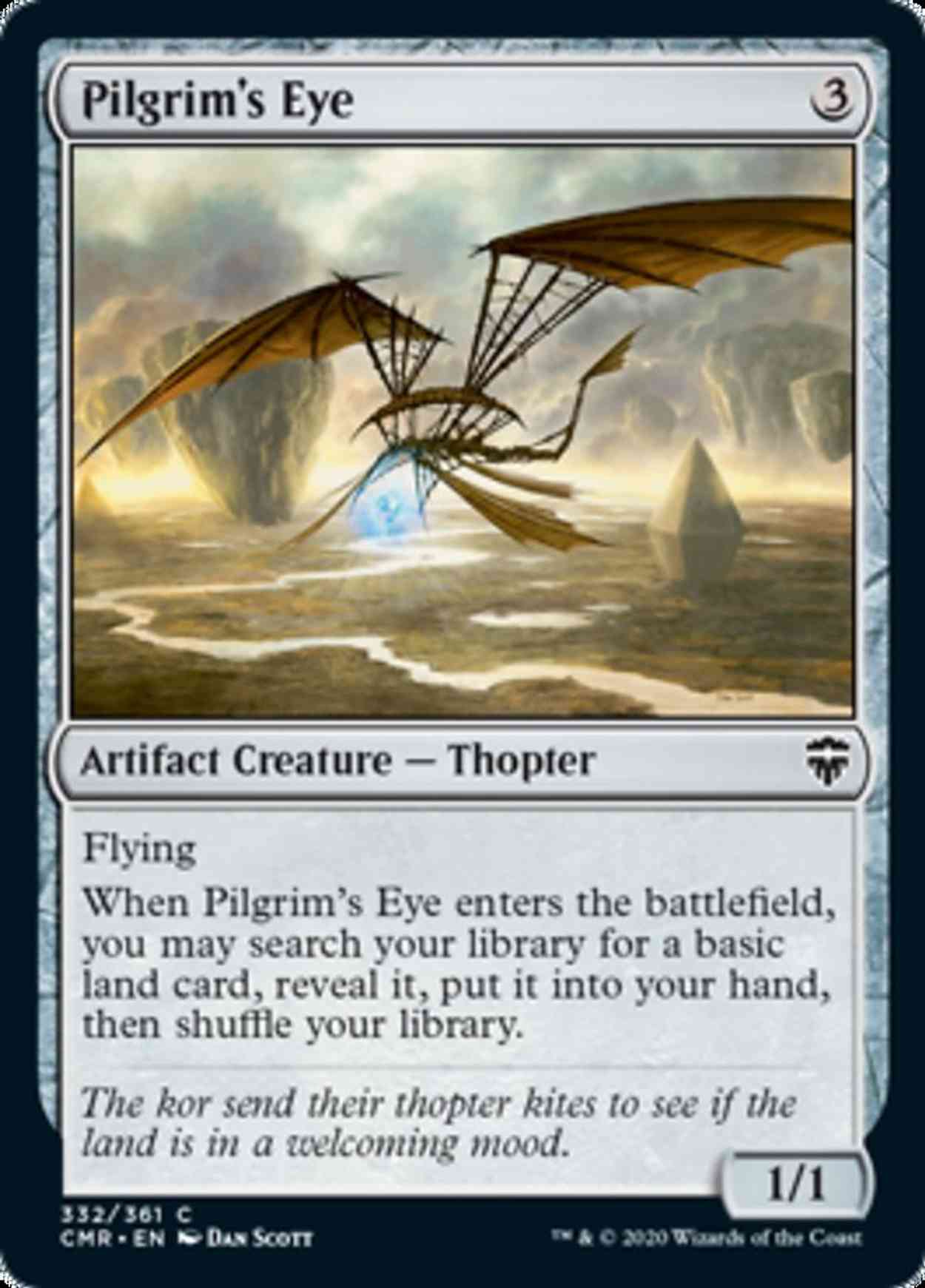 Pilgrim's Eye magic card front