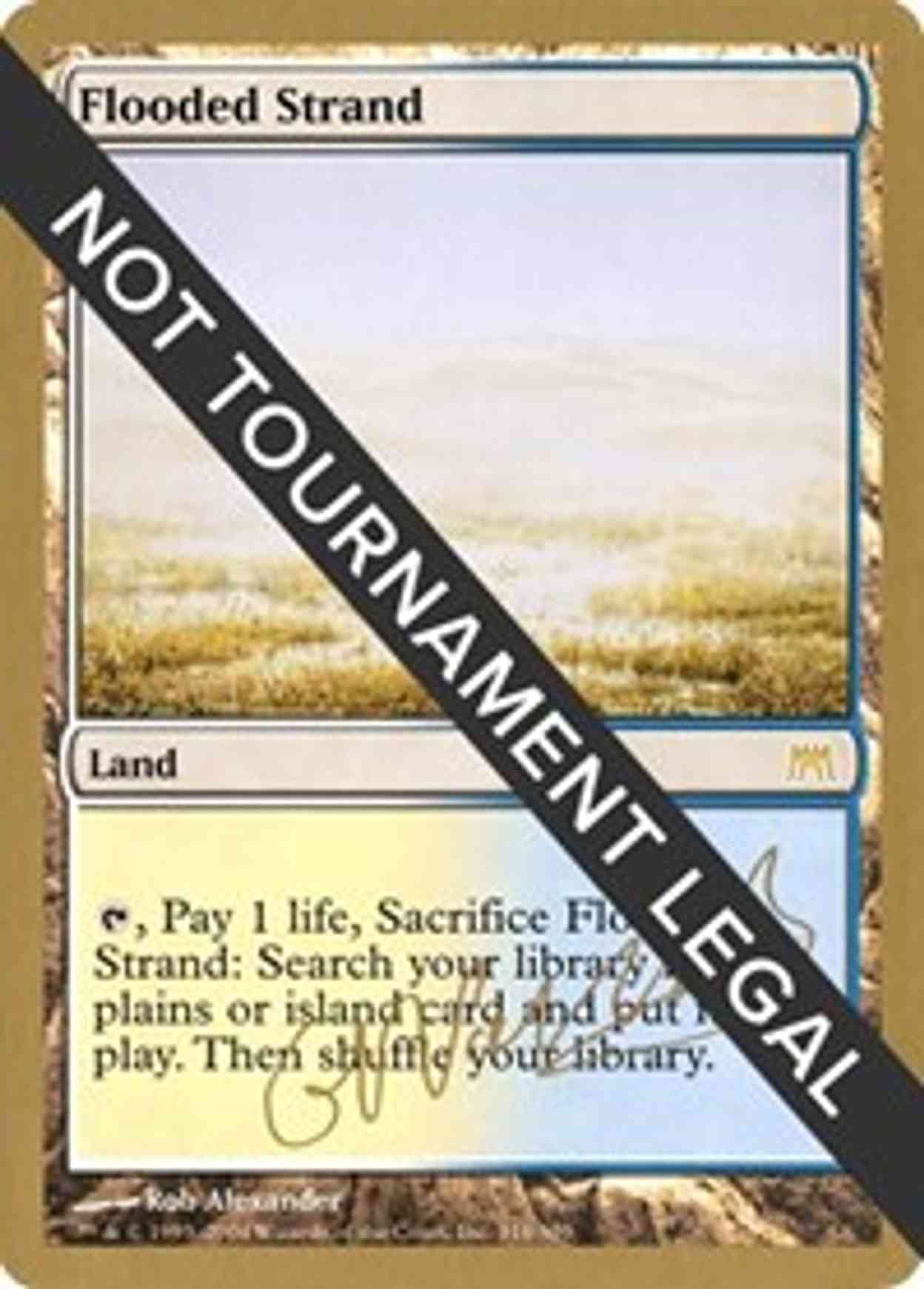 Flooded Strand - 2004 Gabriel Nassif (ONS) magic card front