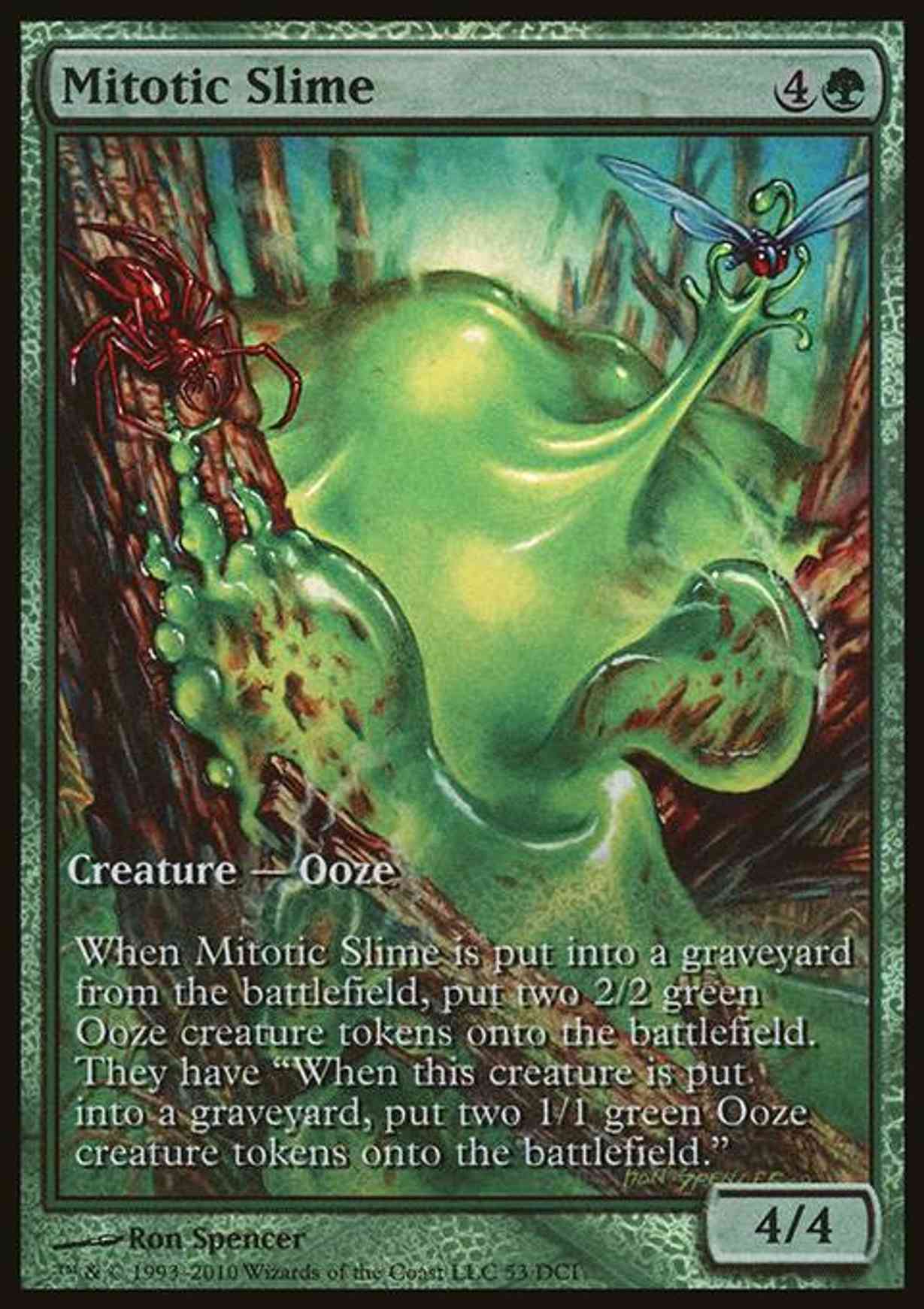Mitotic Slime magic card front