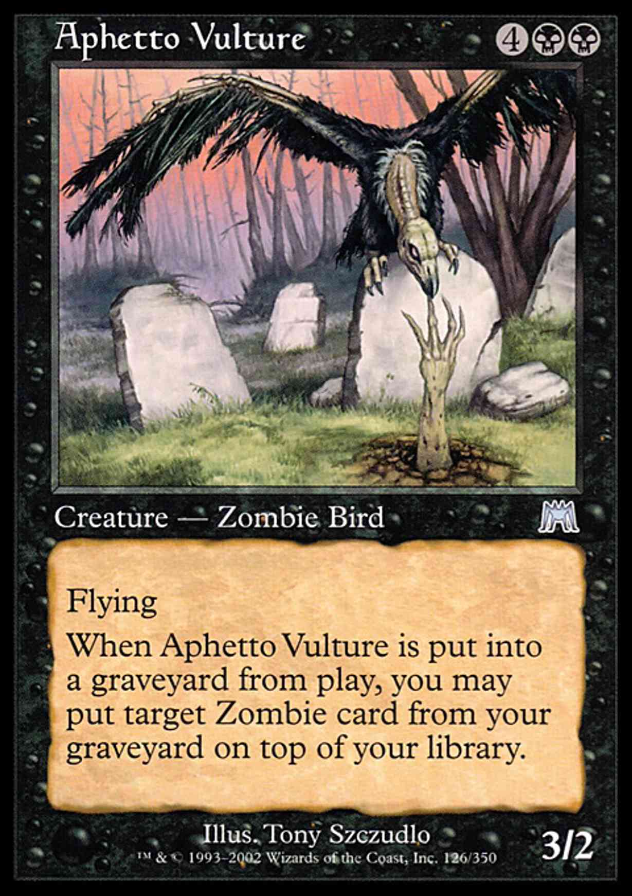 Aphetto Vulture magic card front