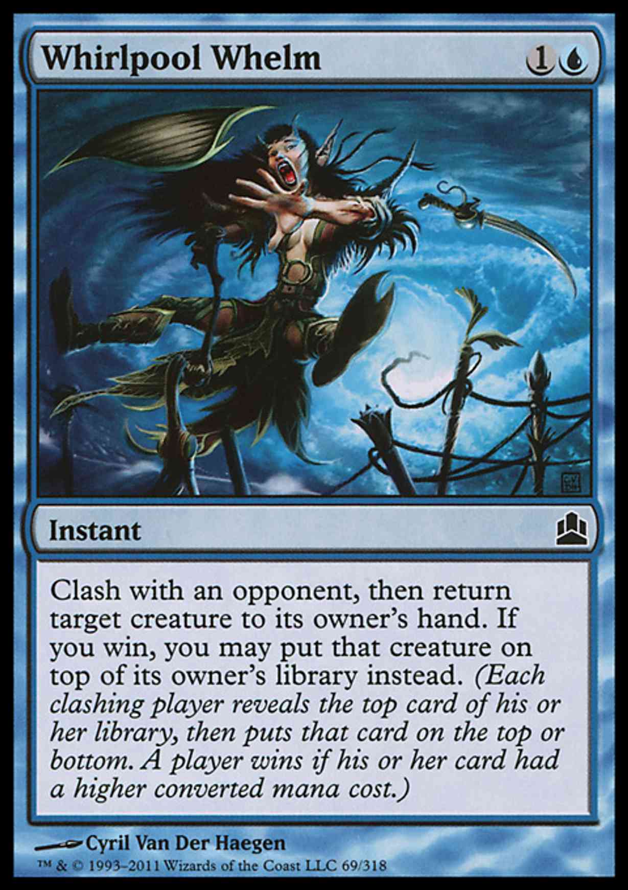 Whirlpool Whelm magic card front