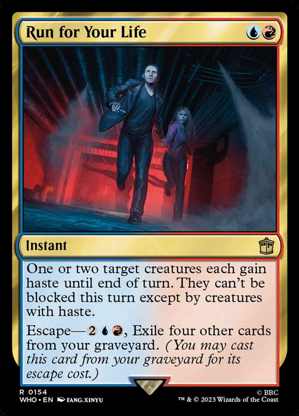 Run for Your Life magic card front